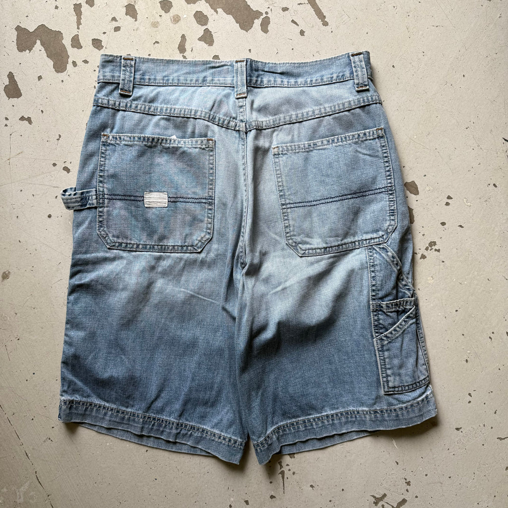 Old Navy carpenter jorts | lyseblå | W33 - Re:Junk Vintage