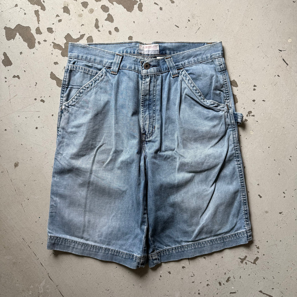 Old Navy carpenter jorts | lyseblå | W33 - Re:Junk Vintage