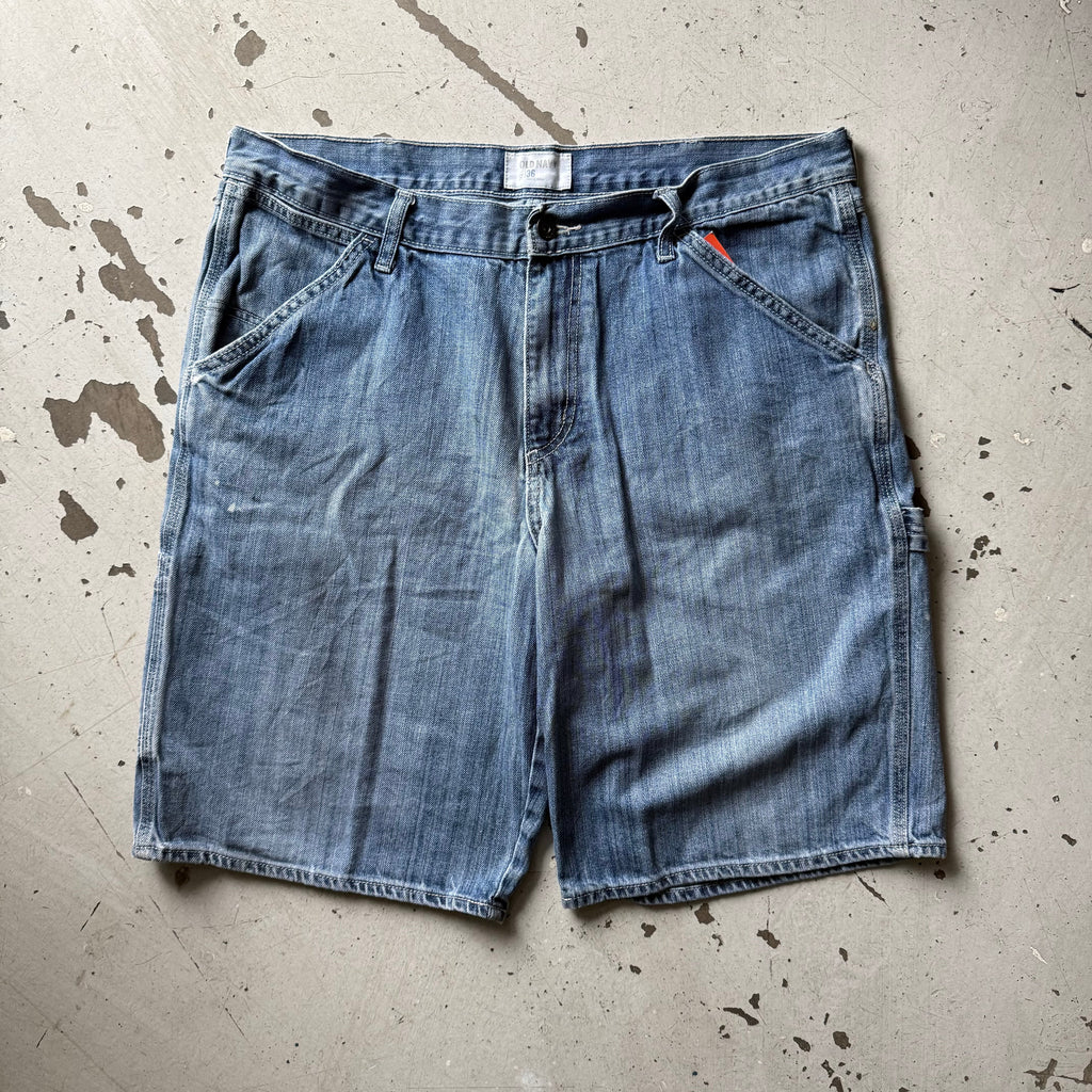 Old Navy | carpenter shorts | lyseblå | W36 - Re:Junk Vintage