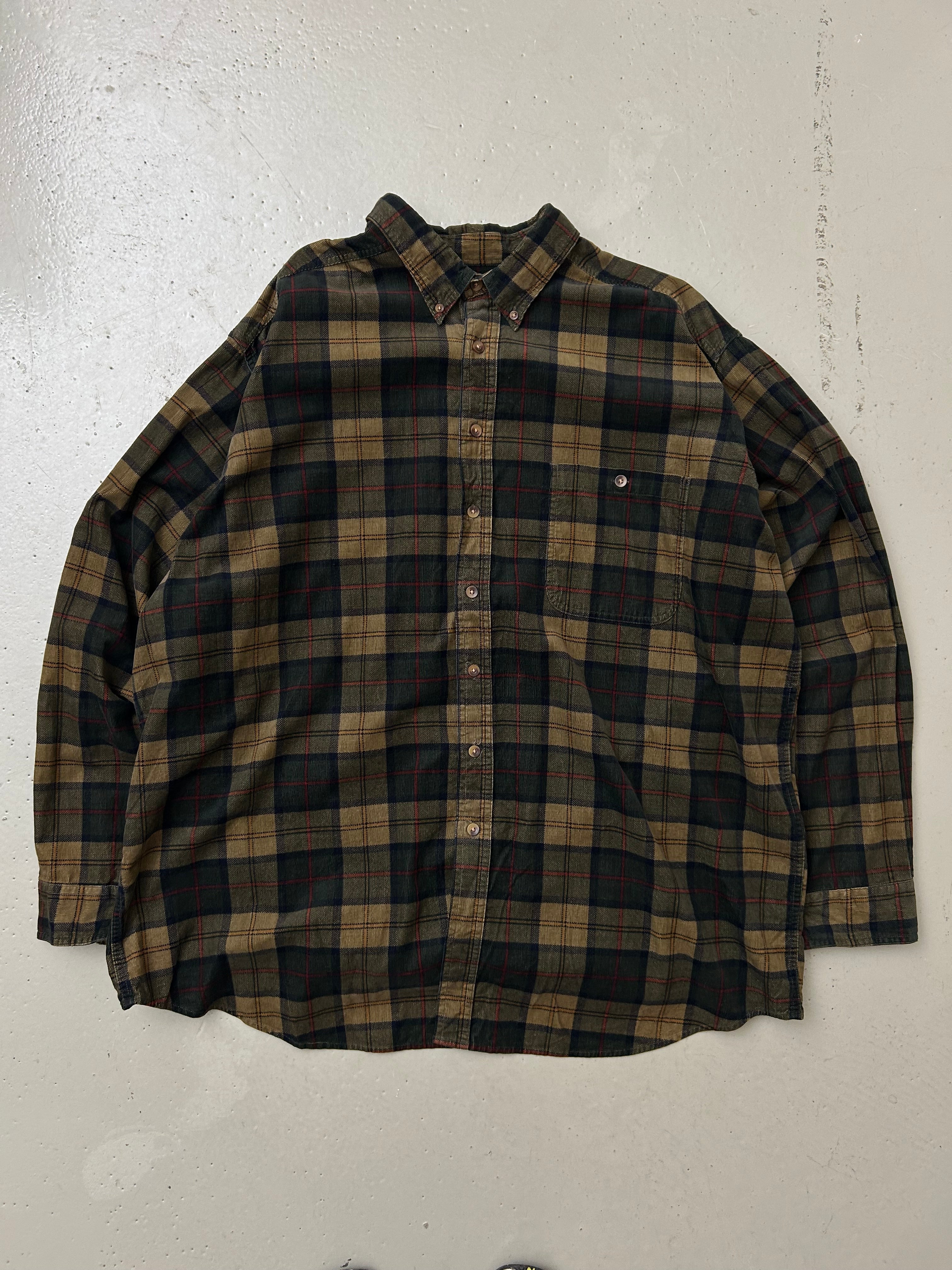 Oversized Corduroy Shirt - 3XL