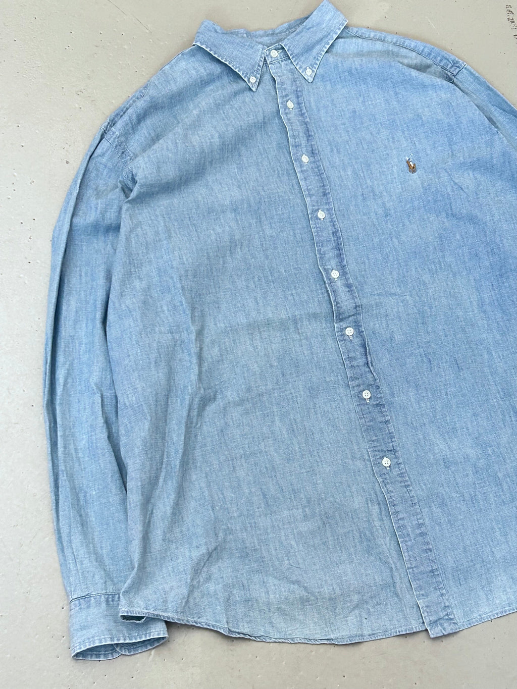 Oversized Ralph Lauren Skjorte - XXL - Re:Junk Vintage