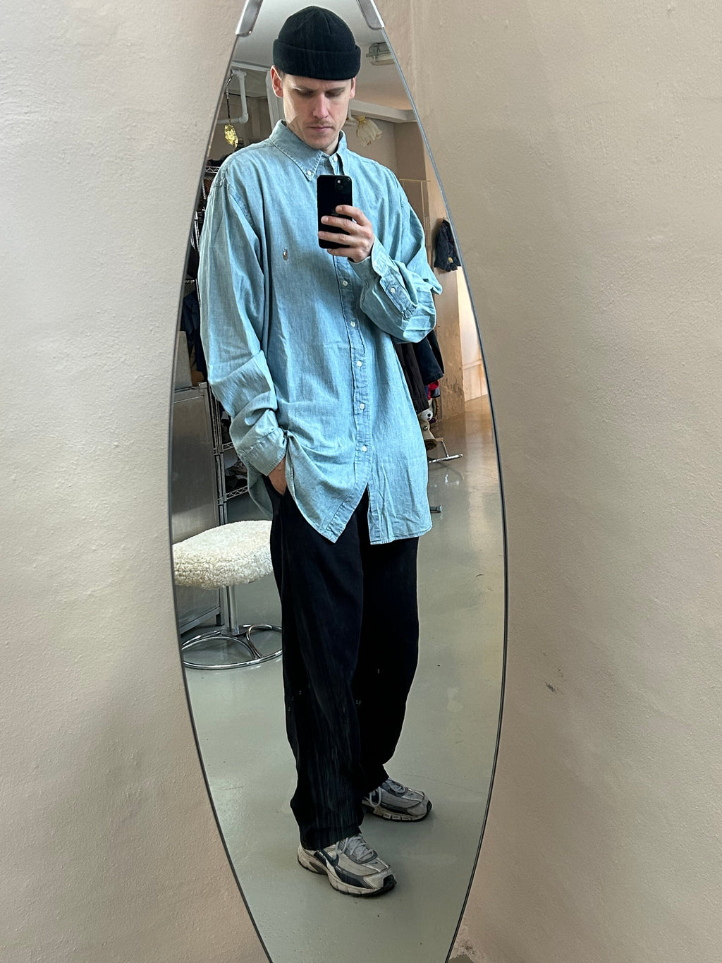 Oversized Ralph Lauren Skjorte - XXL - Re:Junk Vintage