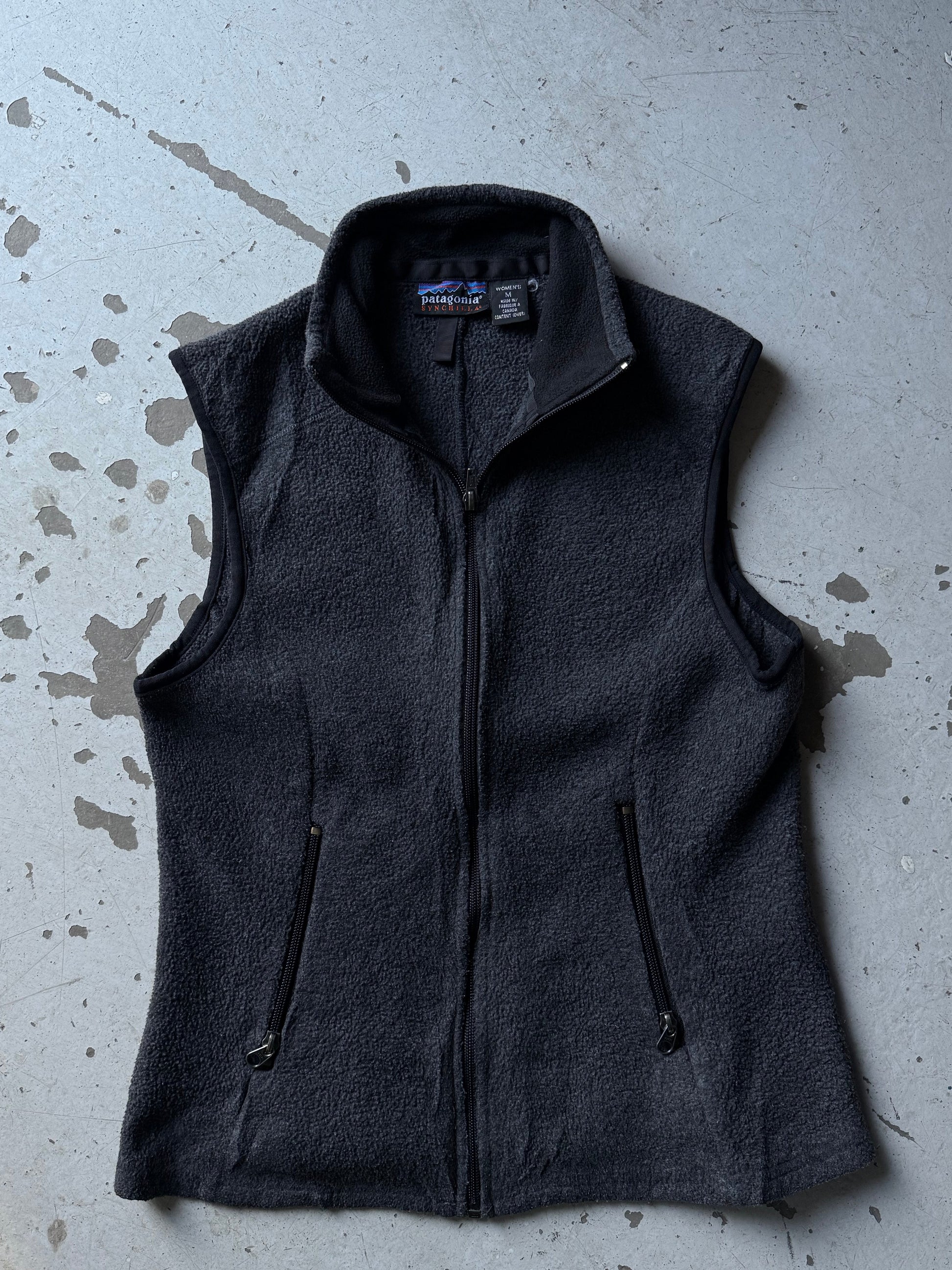 Patagonia | Fleece vest (Synchilla) | Grå | Women Medium - Re:Junk Vintage