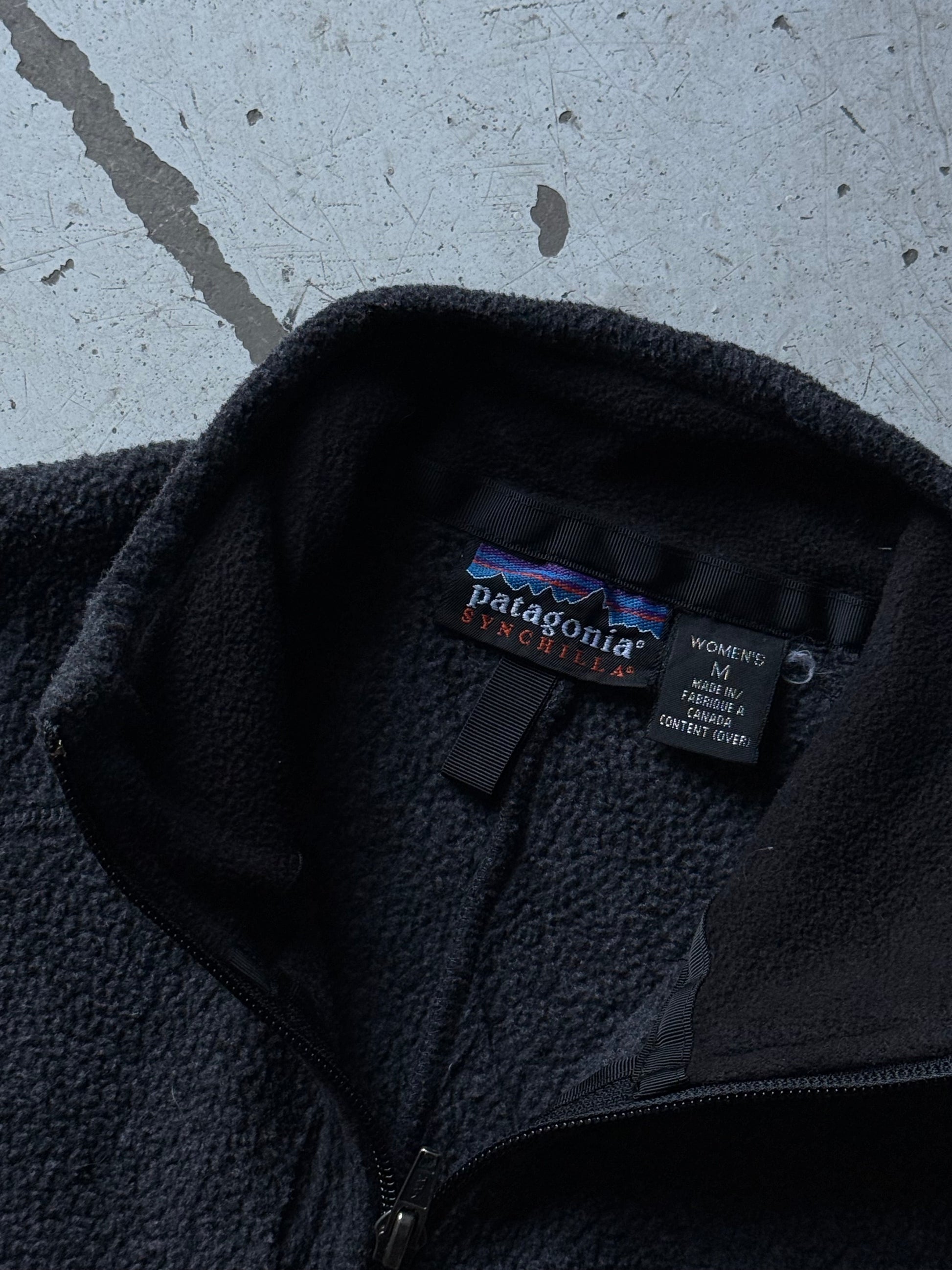 Patagonia | Fleece vest (Synchilla) | Grå | Women Medium - Re:Junk Vintage