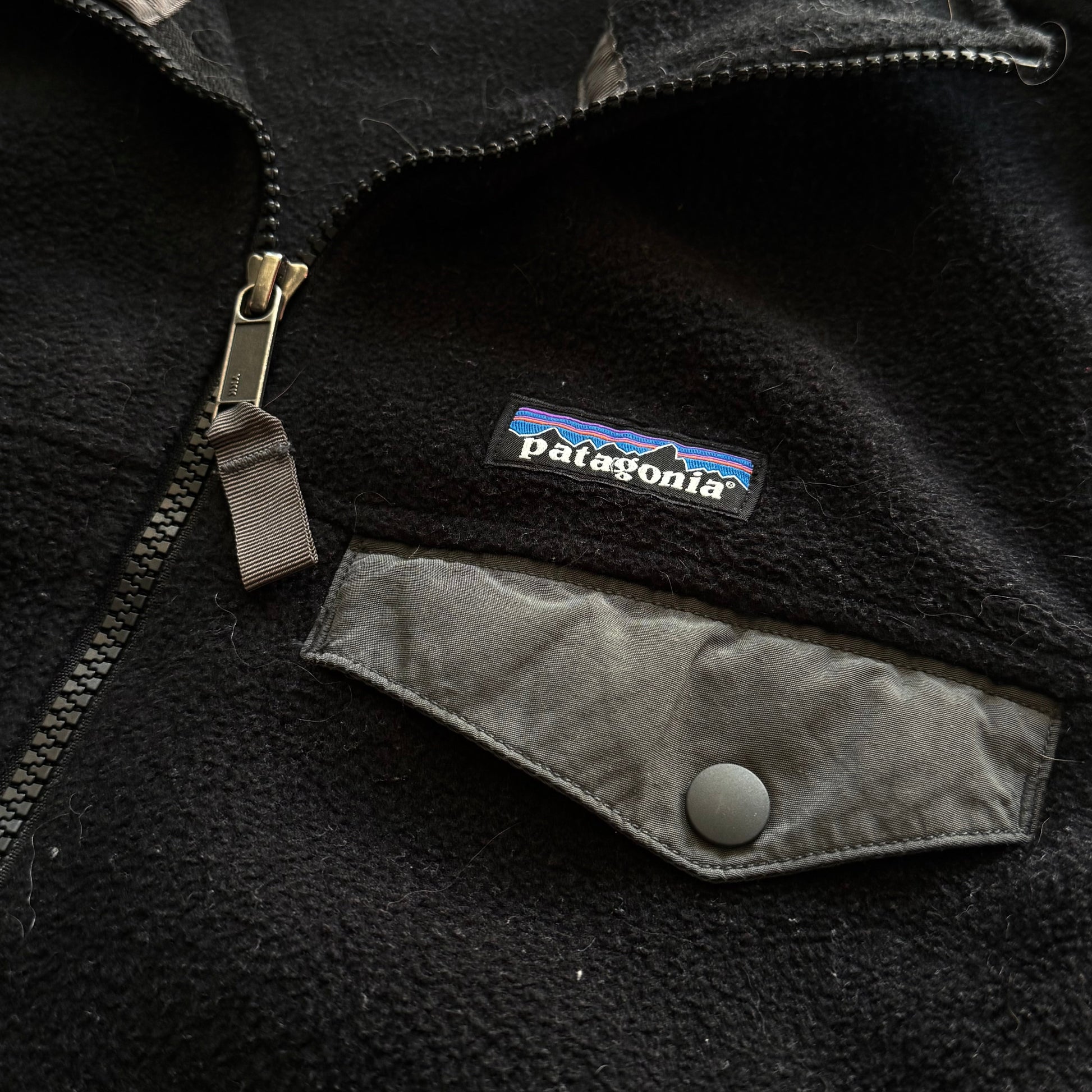 Patagonia | Fleece vest (Synchilla) | Sort | Medium - Re:Junk Vintage
