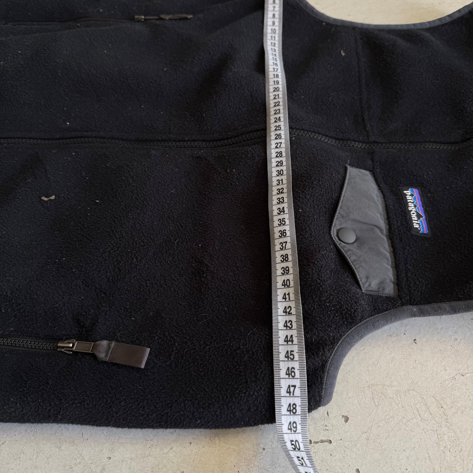 Patagonia | Fleece vest (Synchilla) | Sort | Medium - Re:Junk Vintage