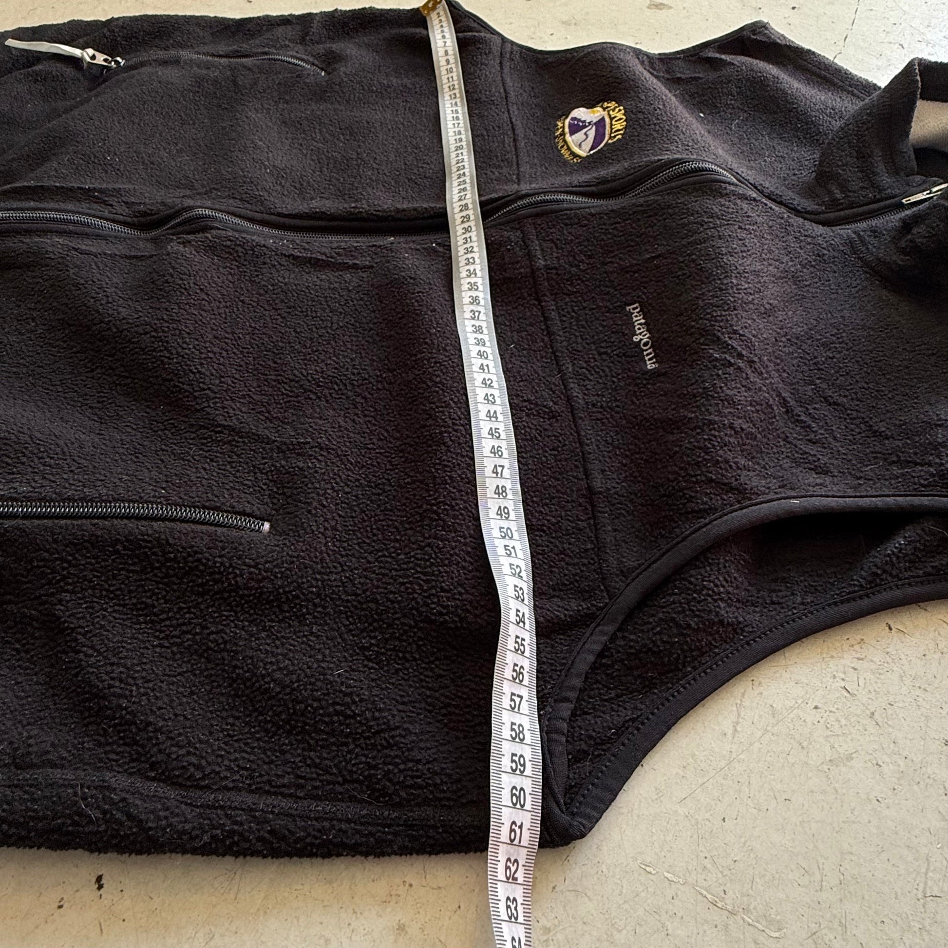 Patagonia | Fleece vest (Synchilla) | Sort | XL - Re:Junk Vintage