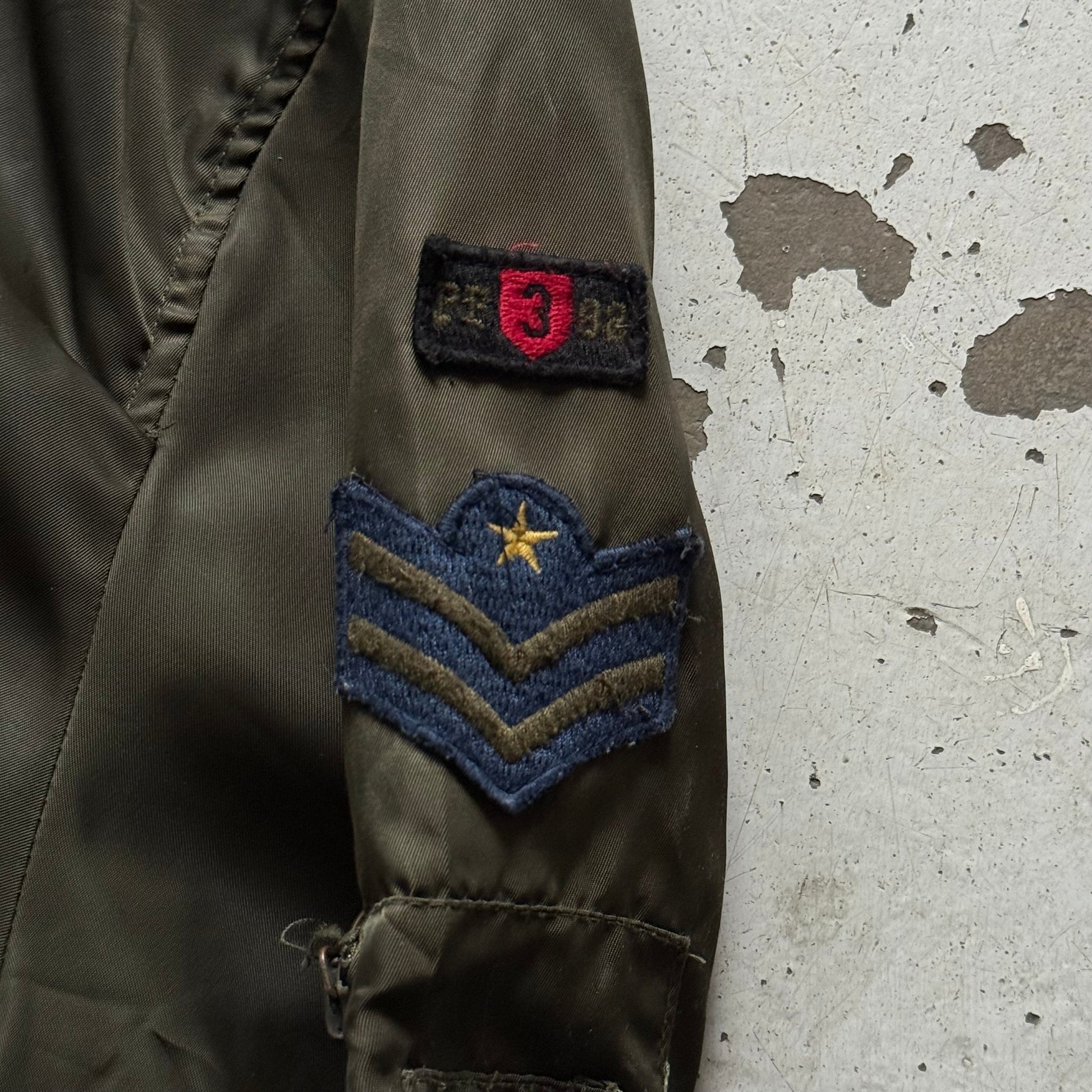 Phat Farm | Bomberjakke / MA - 1 | Army grøn | Large - Re:Junk Vintage