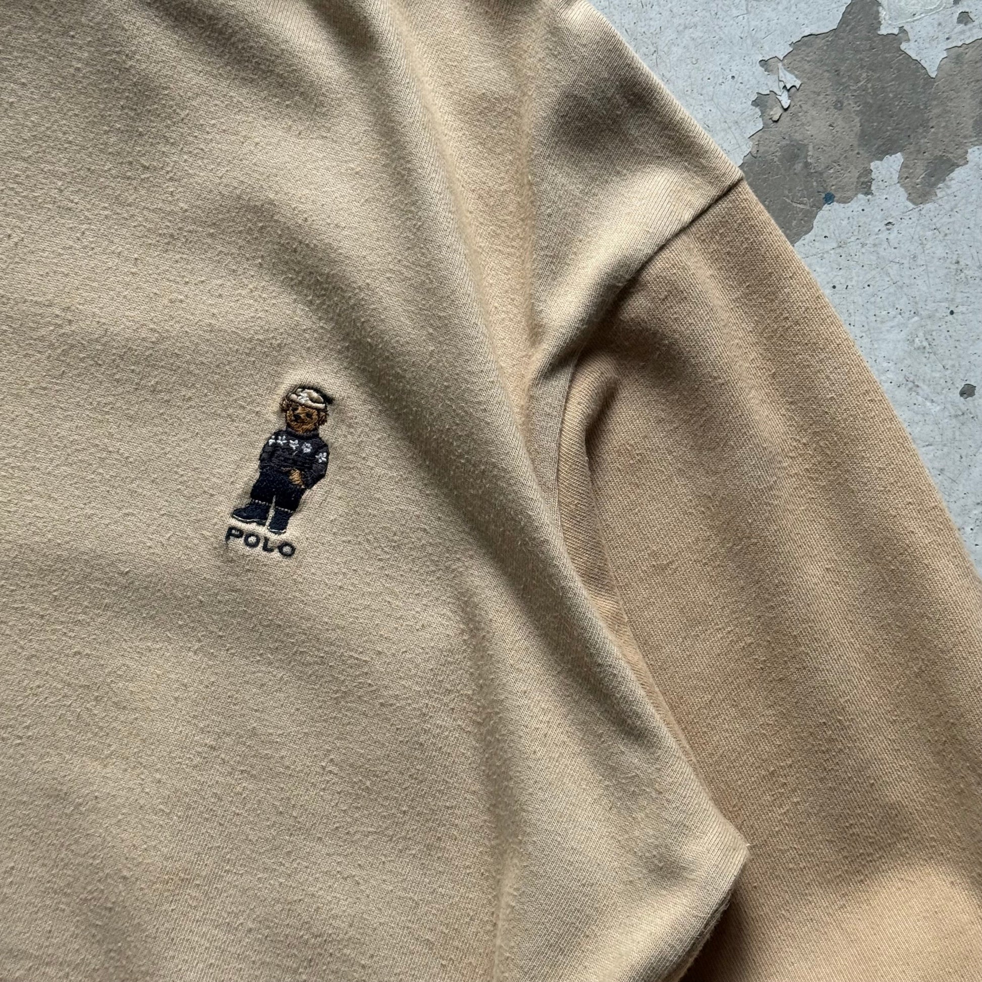 Polo Ralph Lauren Beige Turtleneck (XL) - Re:Junk Vintage