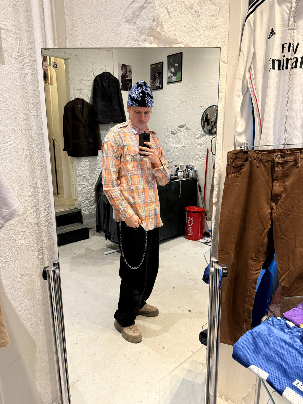 Polo Ralph Lauren skjorte – Herre Large - Re:Junk Vintage