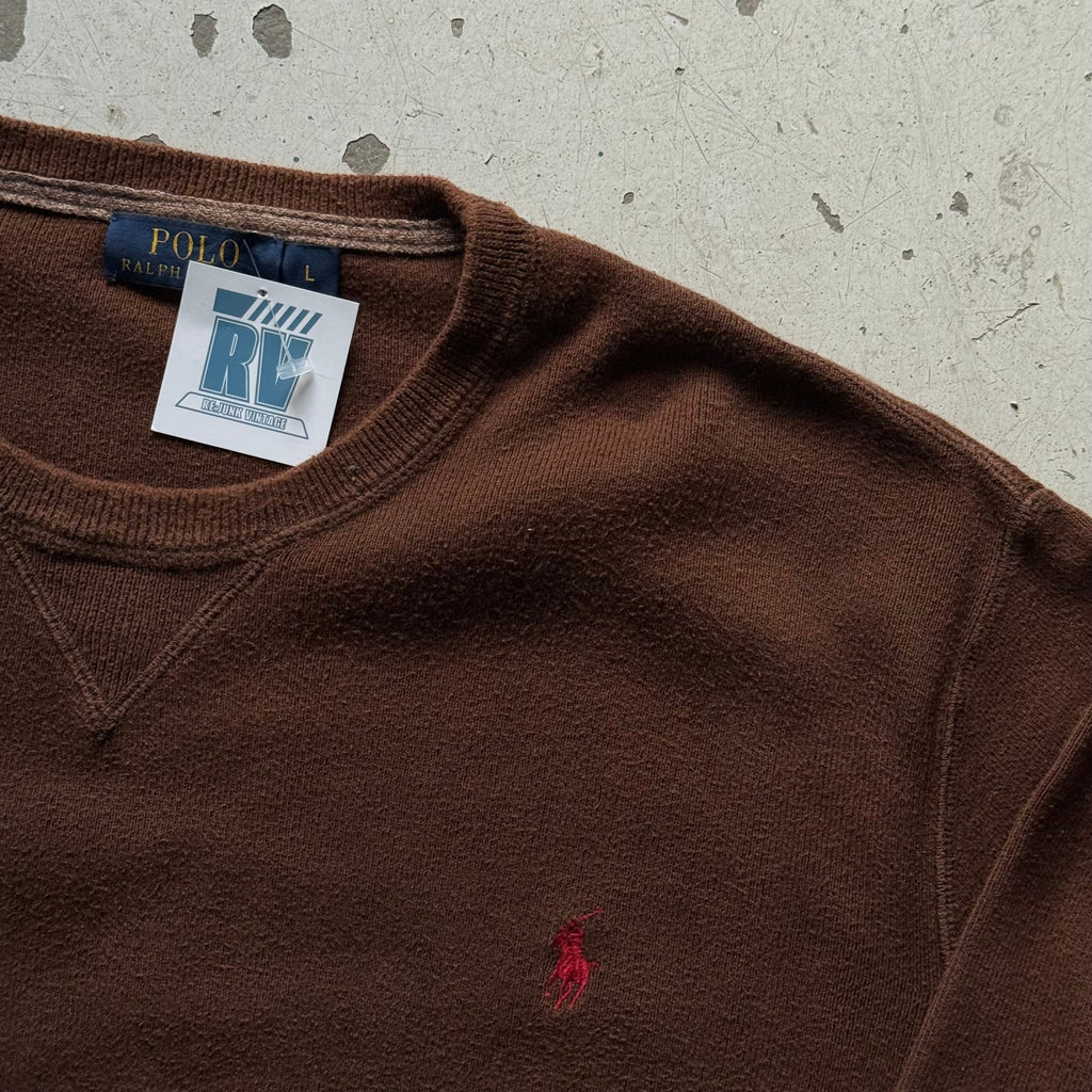Polo Ralph Lauren | sweatshirt | brun | L - Re:Junk Vintage