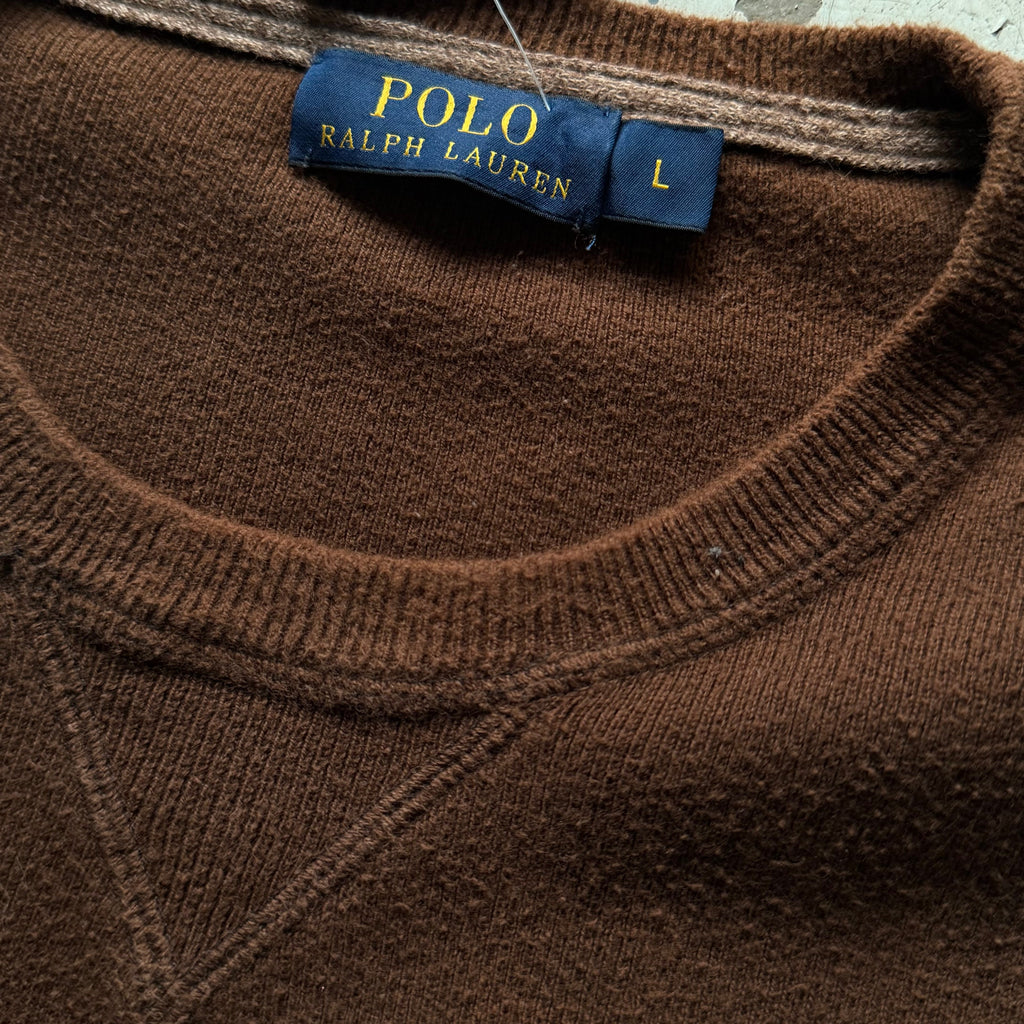 Polo Ralph Lauren | sweatshirt | brun | L - Re:Junk Vintage