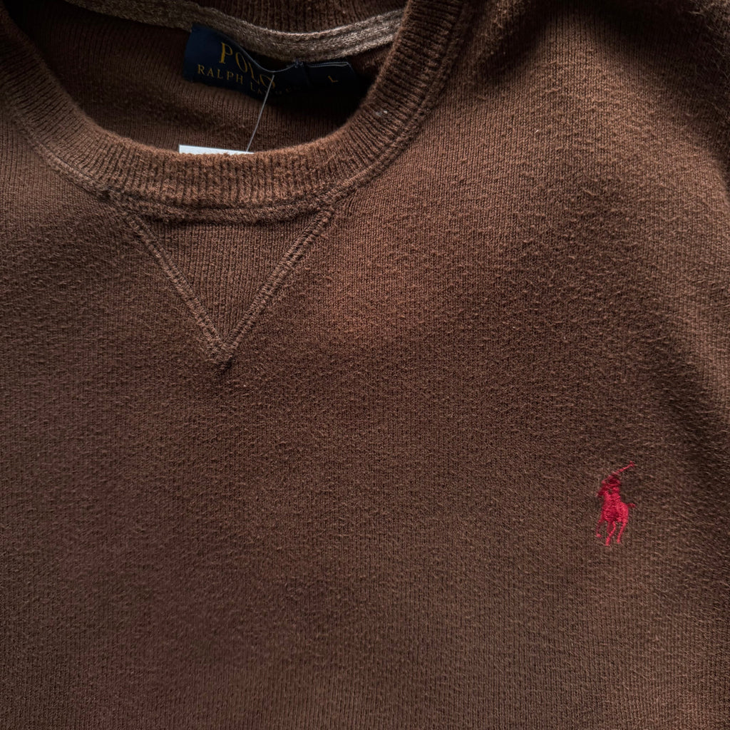 Polo Ralph Lauren | sweatshirt | brun | L - Re:Junk Vintage