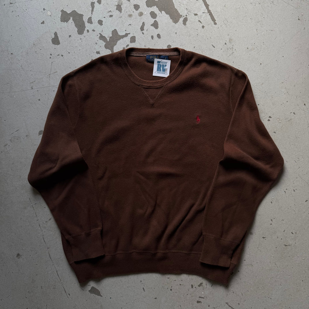 Polo Ralph Lauren | sweatshirt | brun | L - Re:Junk Vintage