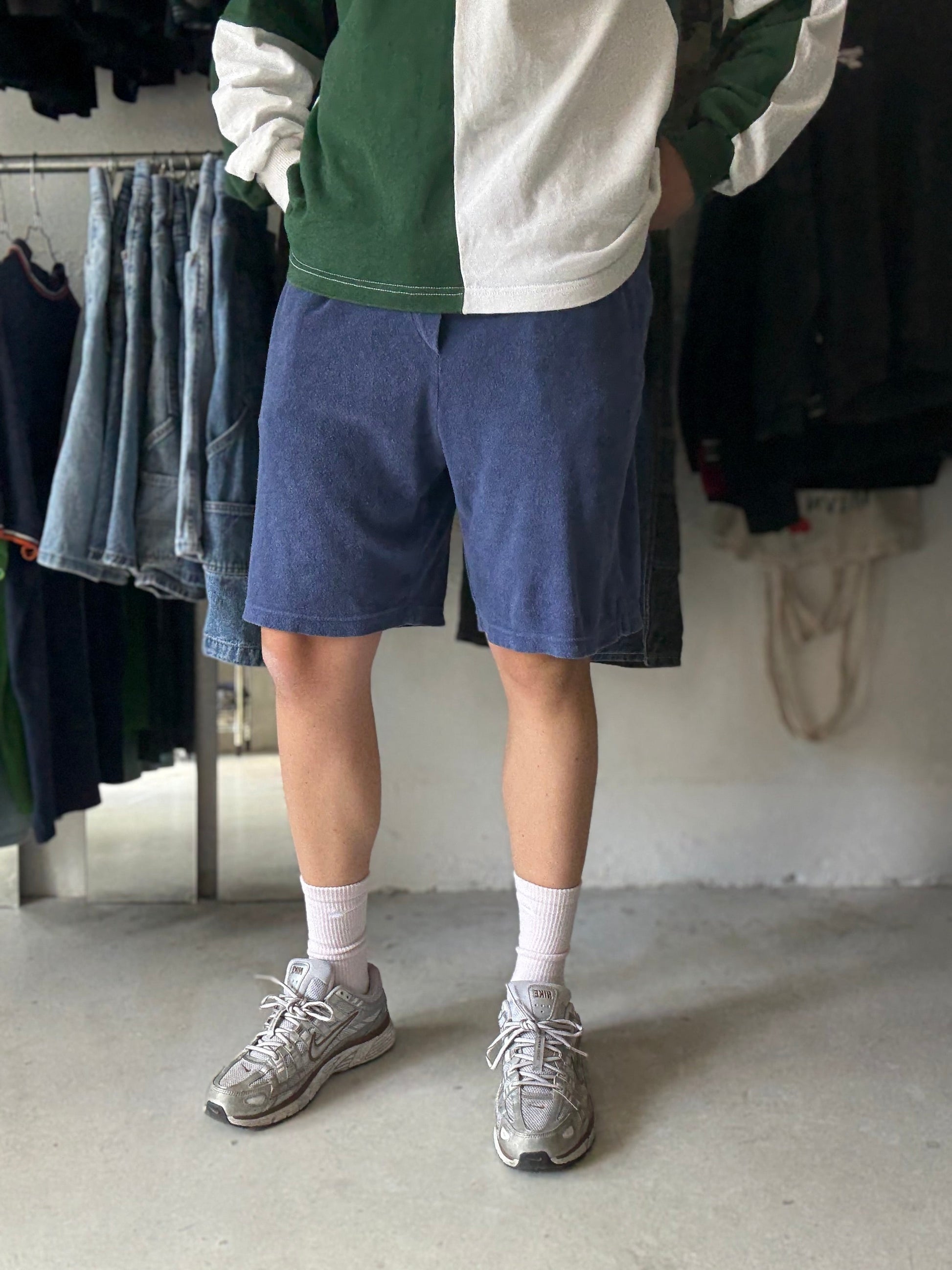 Polo Ralph Lauren | terry shorts | navy | XL - Re:Junk Vintage