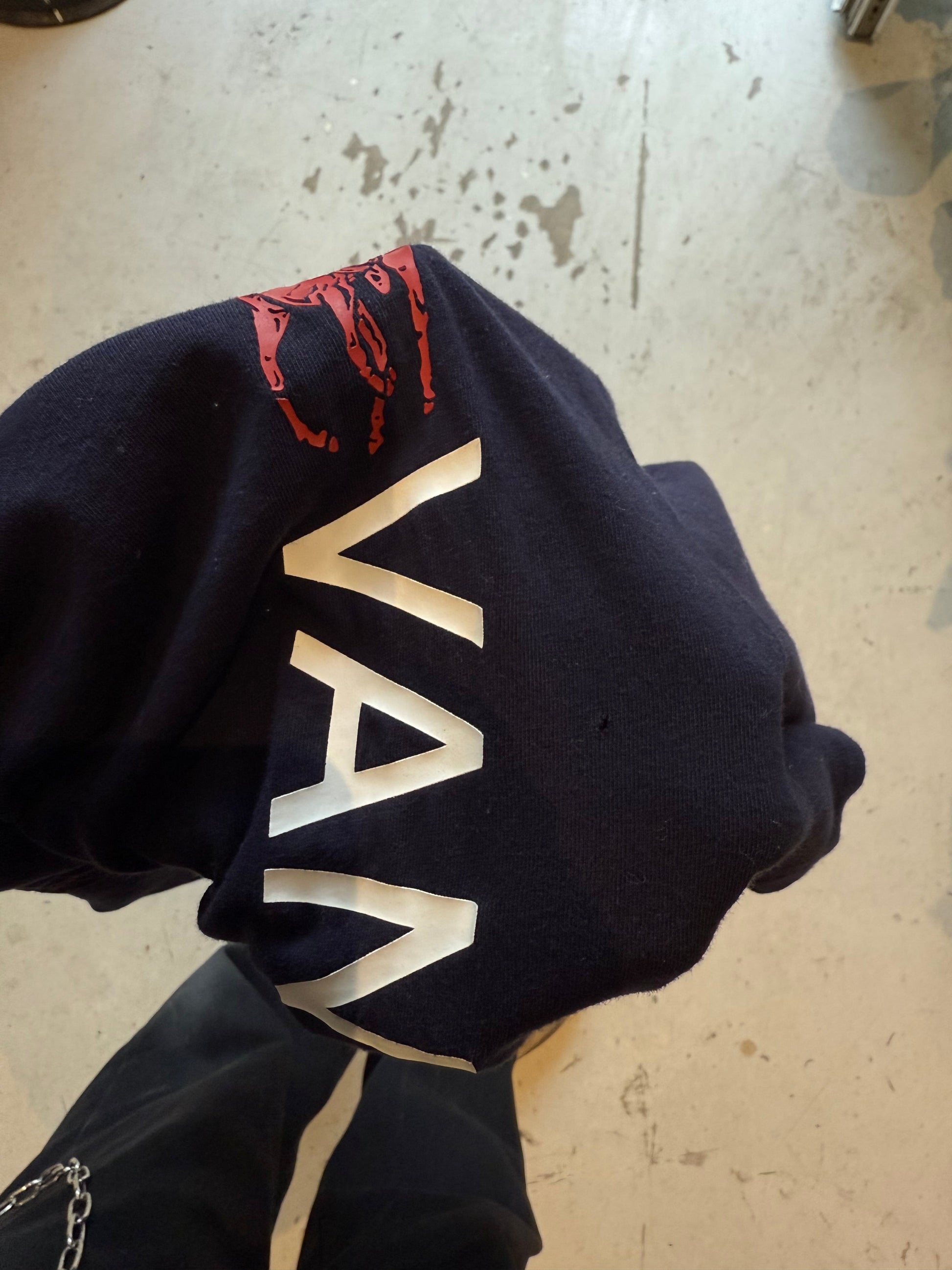 Polo Ralph Lauren vintage t-shirt navy TEAM USA OL 2010 Vancouver str. XL - Re:Junk Vintage