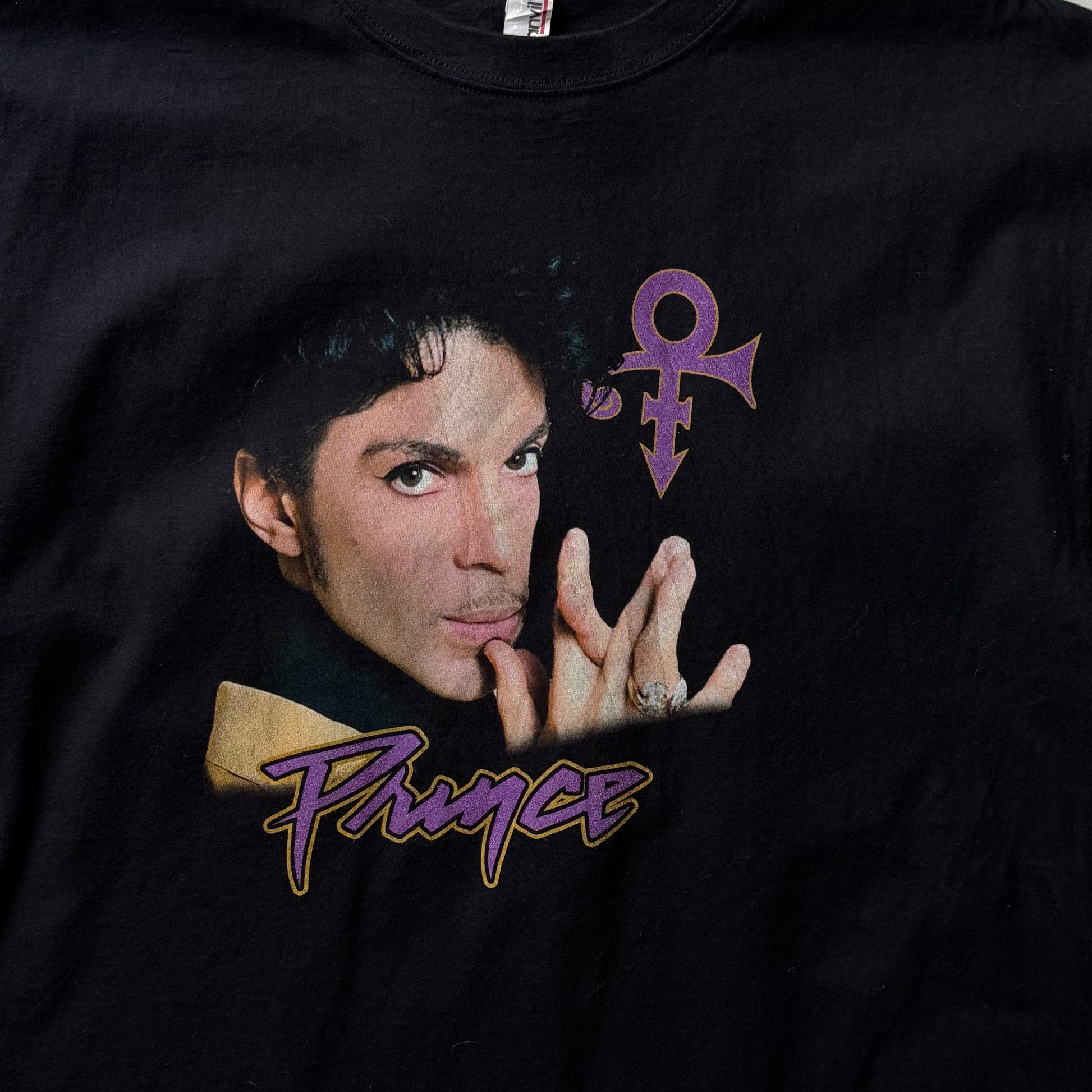 Prince | band t-shirt | sort | L - Re:Junk Vintage