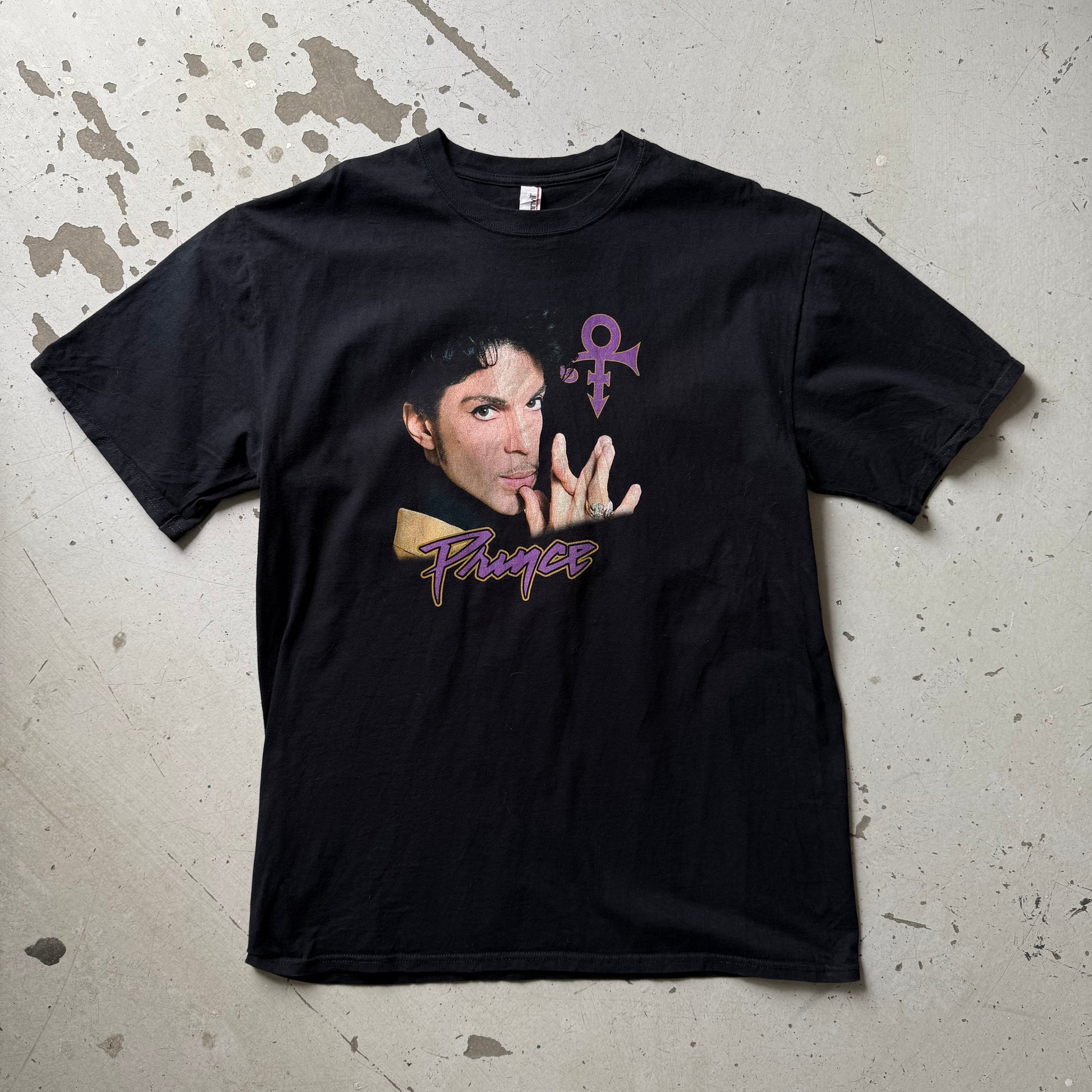 Prince | band t-shirt | sort | L - Re:Junk Vintage