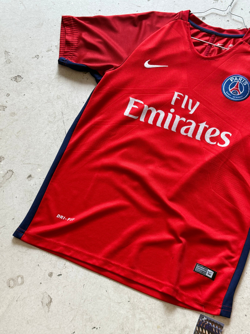 PSG Vintage Fodboldtrøje – 2016/2017 - Small - Re:Junk Vintage