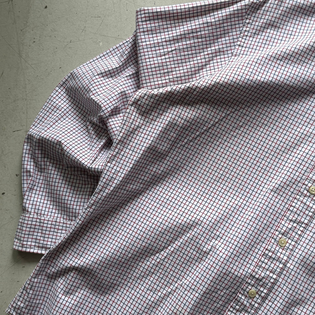 Ralph Lauren | skjorte | rød/hvid/blå tern | XL - Re:Junk Vintage