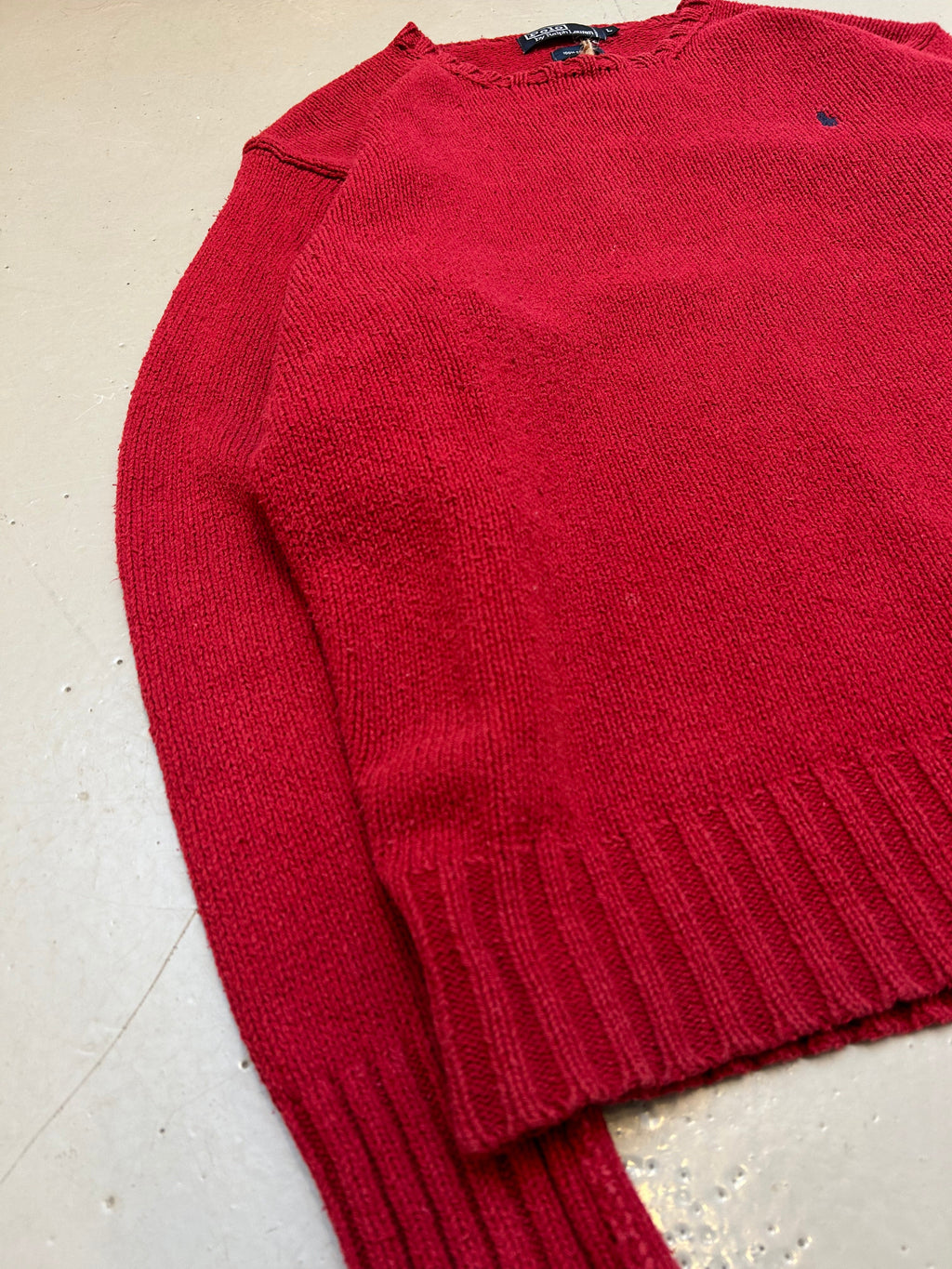 Ralph Lauren Vintage Striktrøje - Large - Re:Junk Vintage