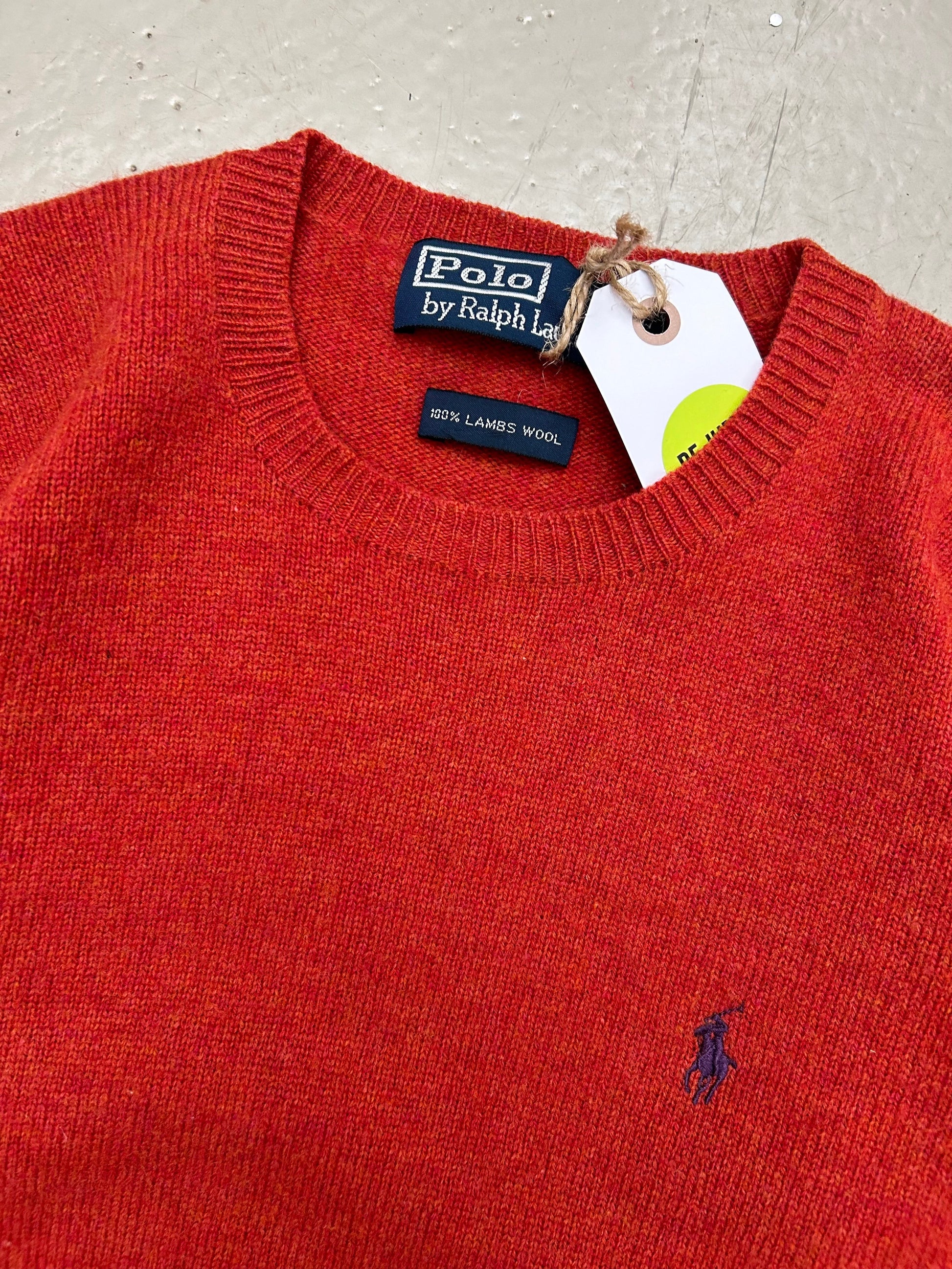 Ralph Lauren Vintage Striktrøje - Small - Re:Junk Vintage