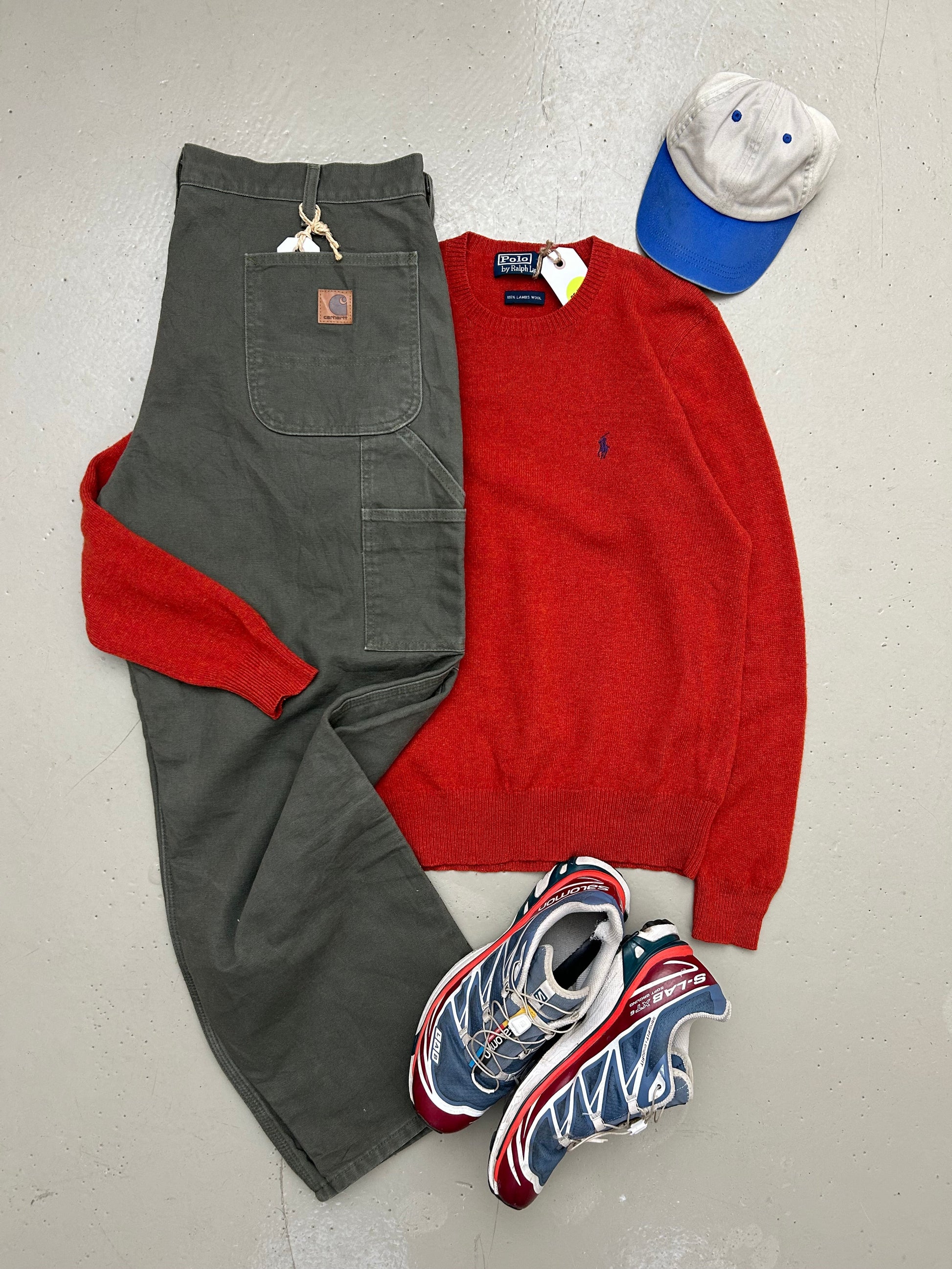 Ralph Lauren Vintage Striktrøje - Small - Re:Junk Vintage
