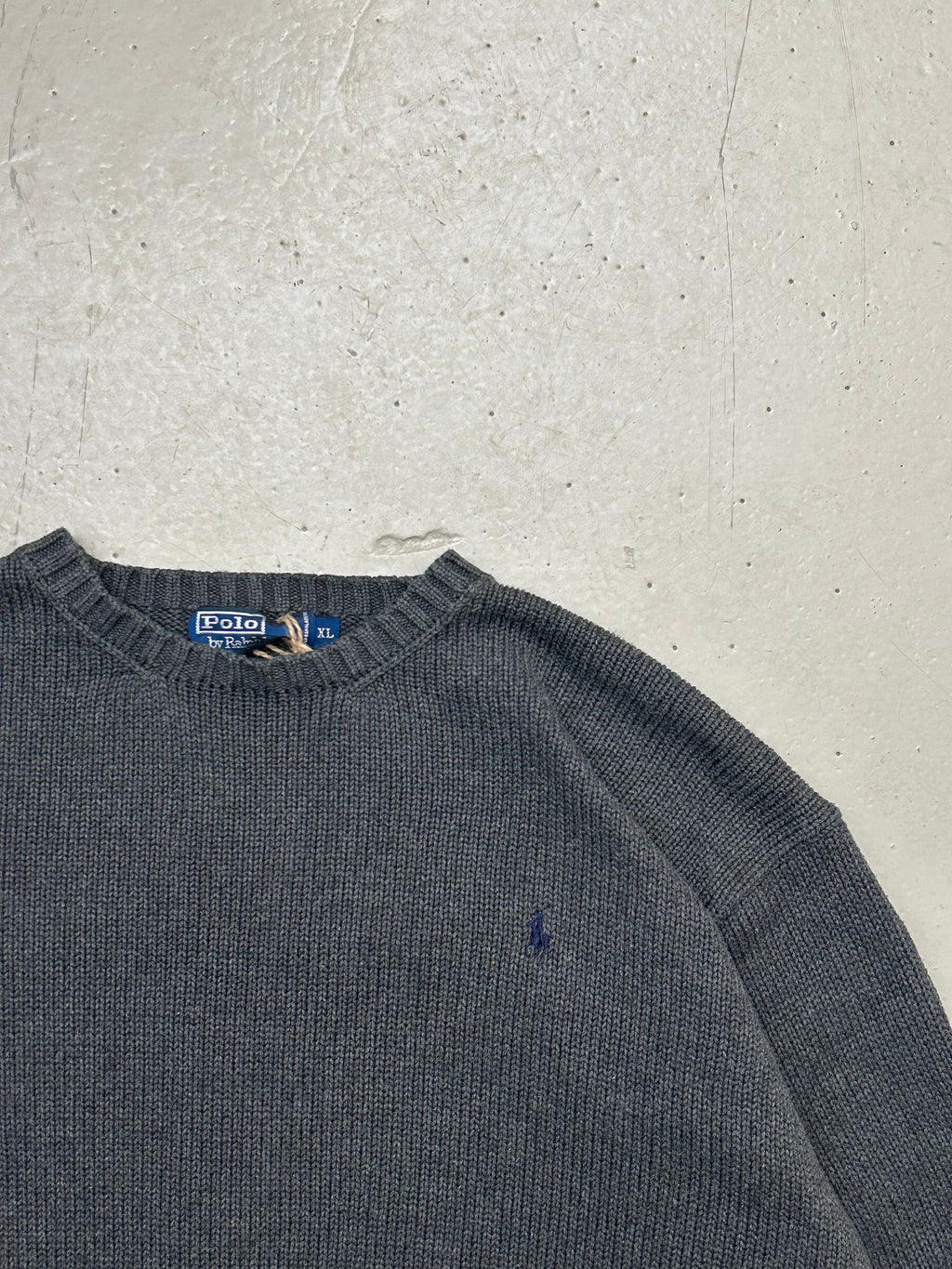 Ralph Lauren Vintage Striktrøje - XL - Re:Junk Vintage