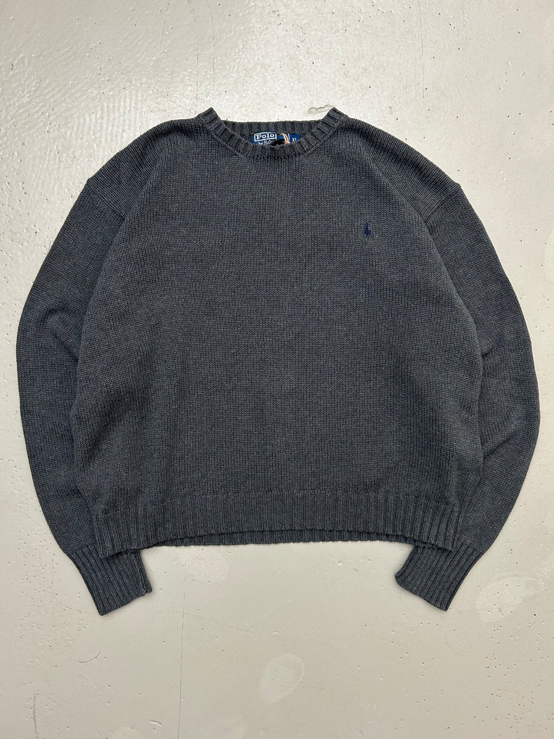 Ralph Lauren Vintage Striktrøje - XL - Re:Junk Vintage