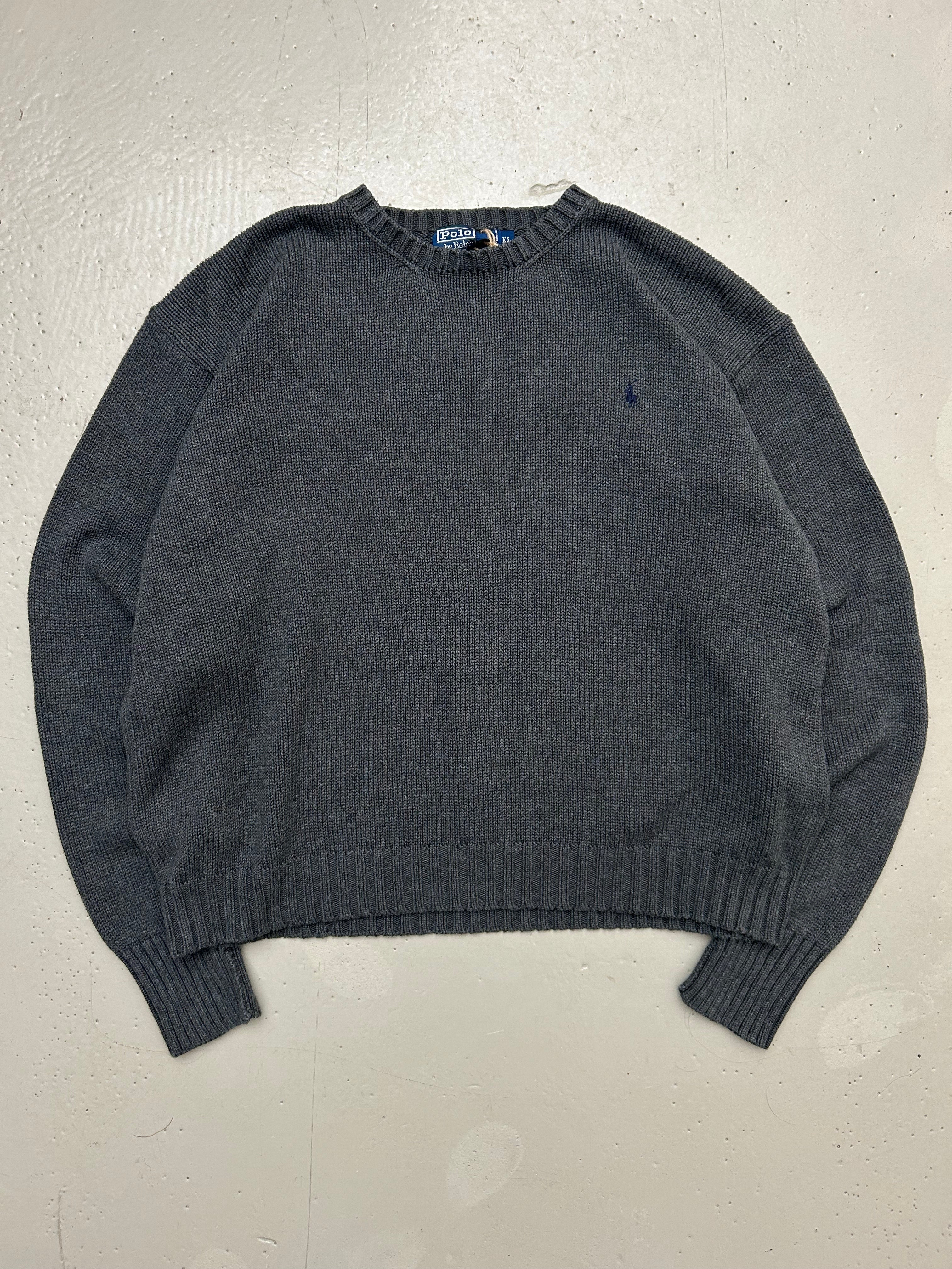 Ralph Lauren Vintage Striktrøje - XL