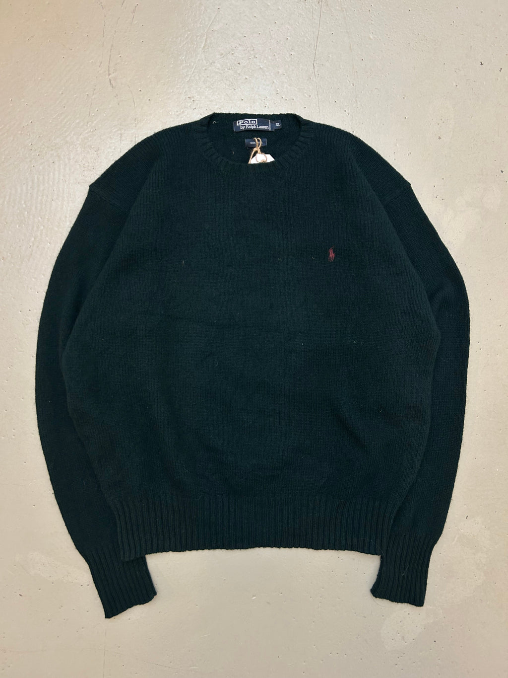 Ralph Lauren Vintage Striktrøje - XL - Re:Junk Vintage
