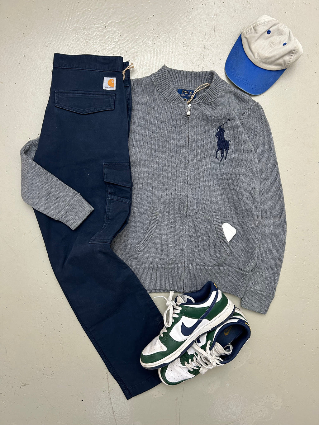 Ralph Lauren Vintage Striktrøje - XS - Re:Junk Vintage