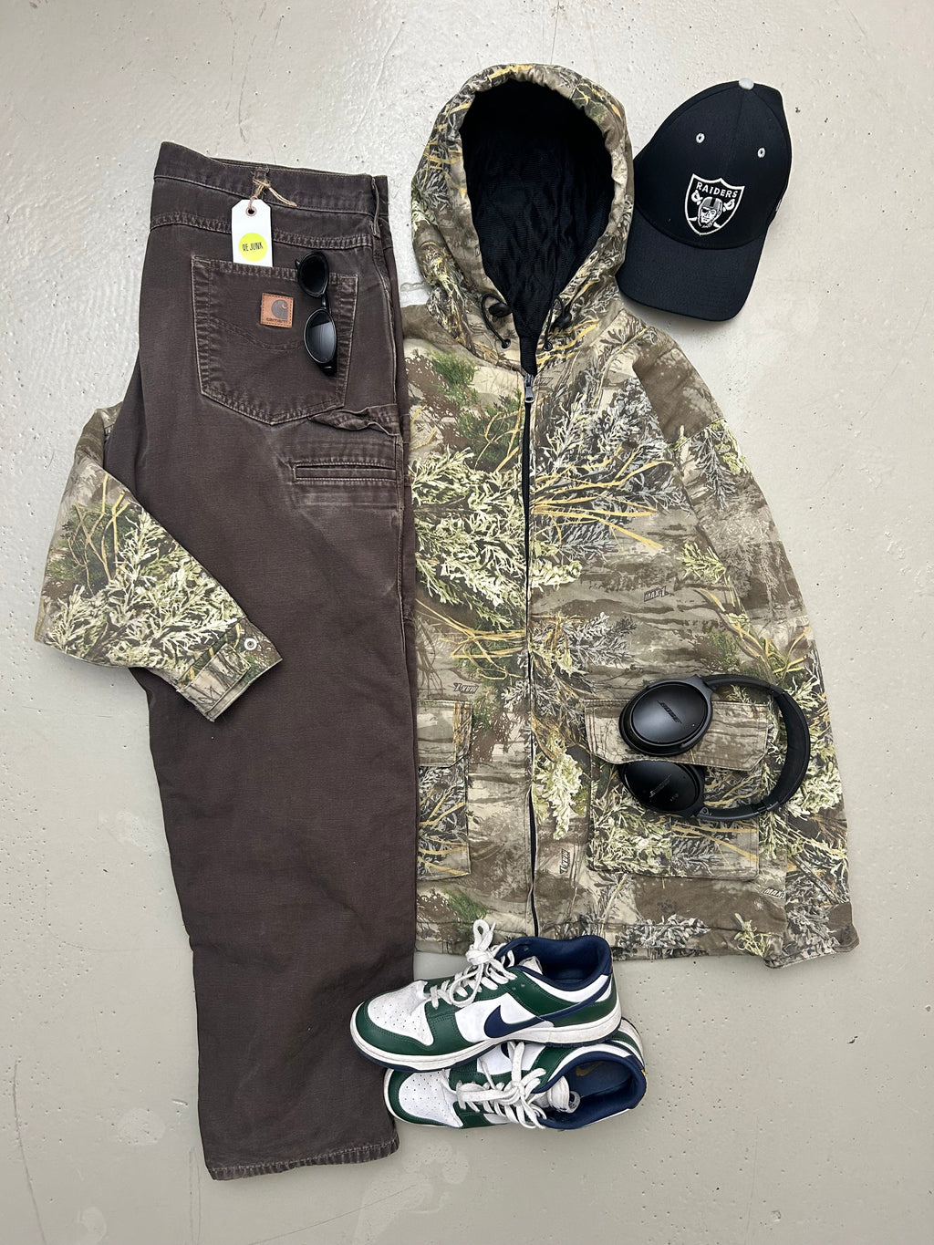 Real Tree Jacket - Medium - Re:Junk Vintage