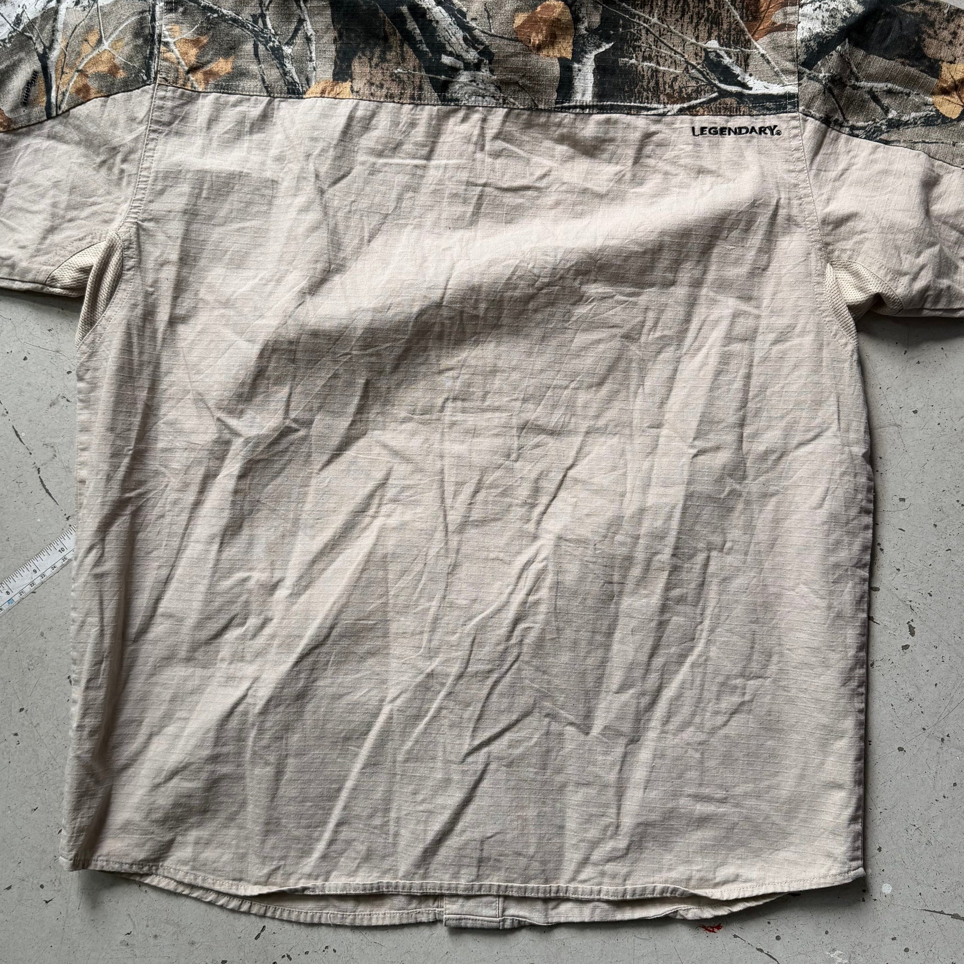 Real Tree | Skjorte | Camo | Large - Re:Junk Vintage