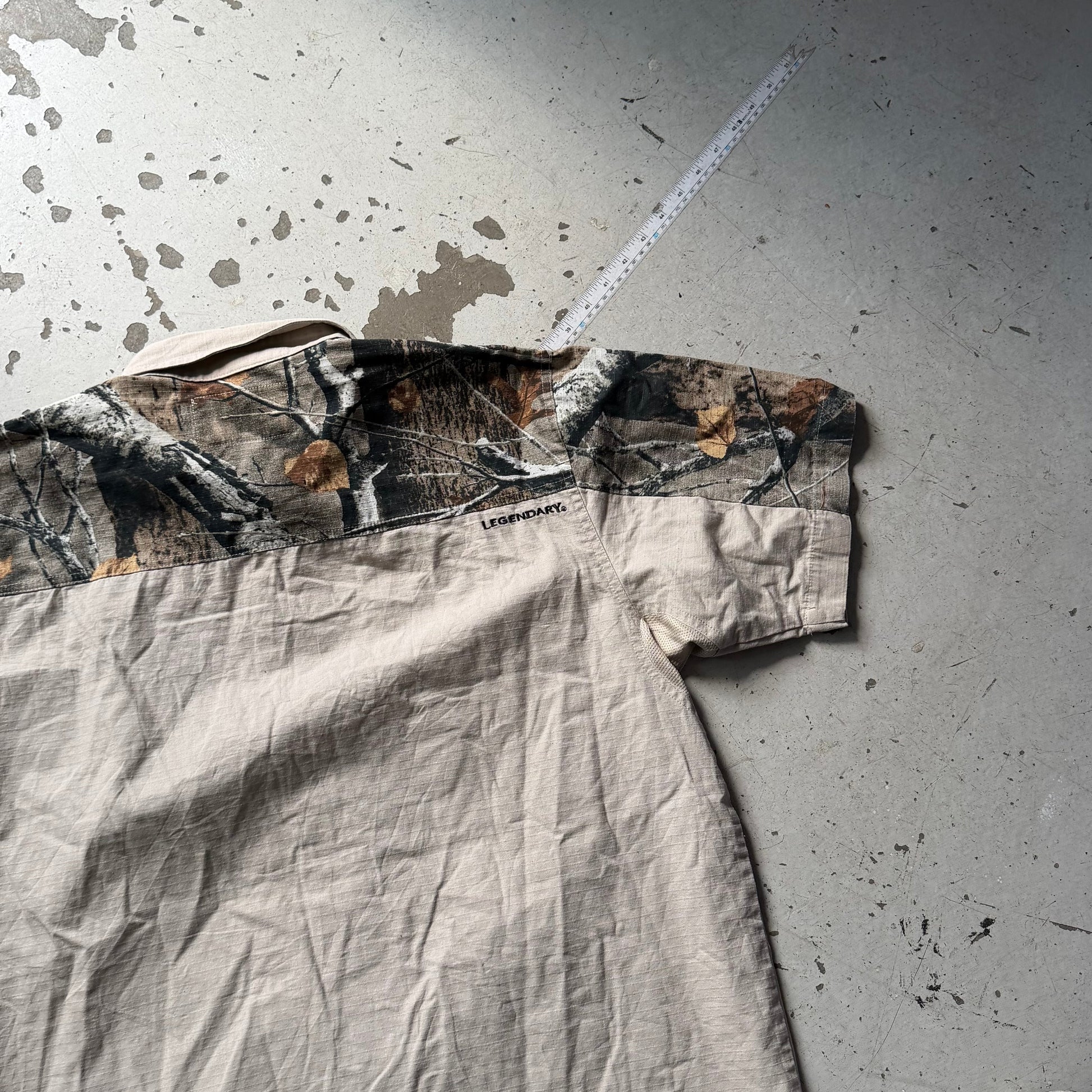 Real Tree | Skjorte | Camo | Large - Re:Junk Vintage
