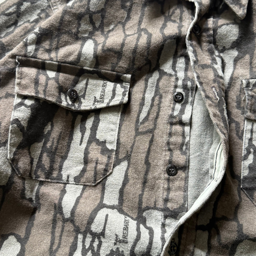 Real Tree | Skjorte | Camo | Medium - Re:Junk Vintage