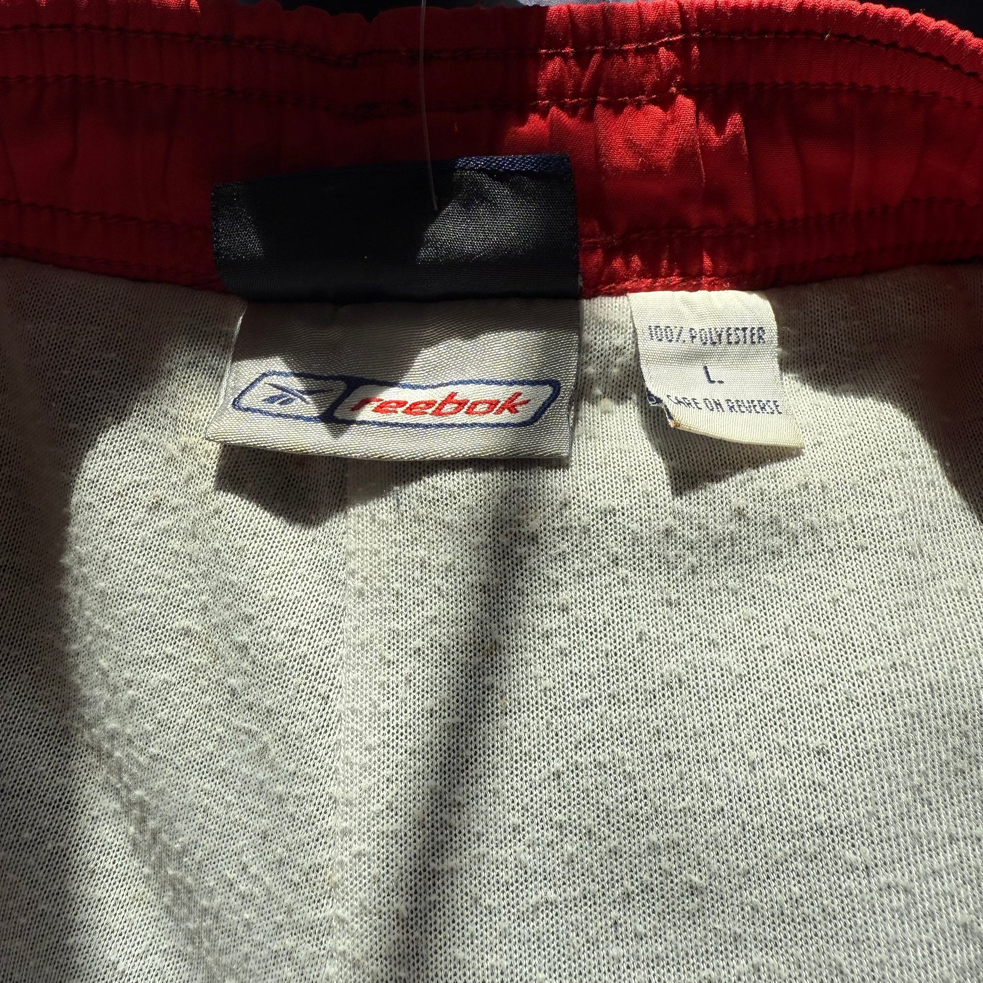 Reebok | Liverpool trackpants | sort/rød | L - Re:Junk Vintage