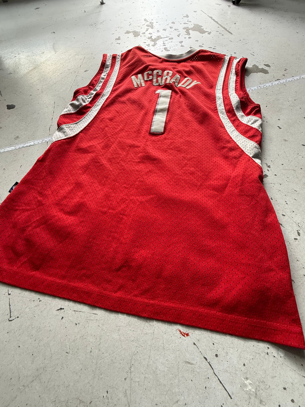Reebok | McGrady 1 jersey | rød | Medium - Re:Junk Vintage