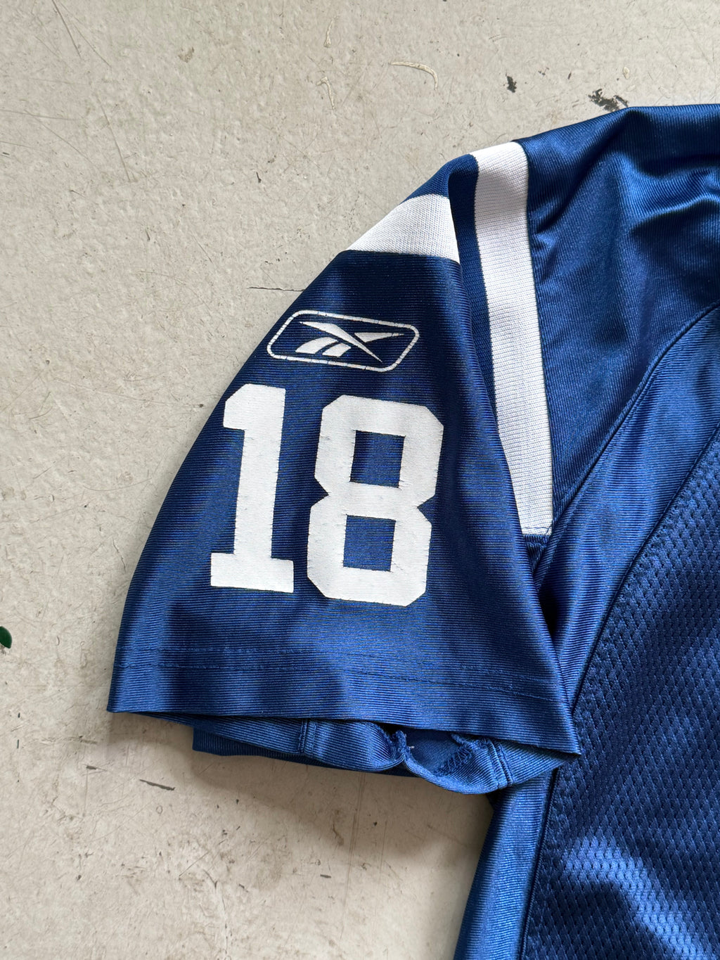 Reebok | Peyton Manning | Blå | M - Re:Junk Vintage
