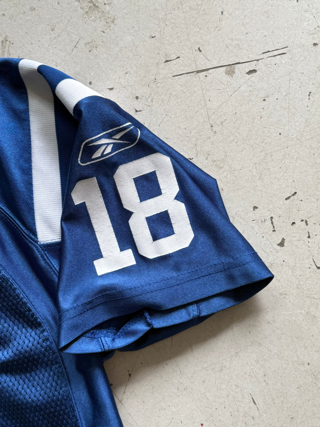Reebok | Peyton Manning | Blå | M - Re:Junk Vintage
