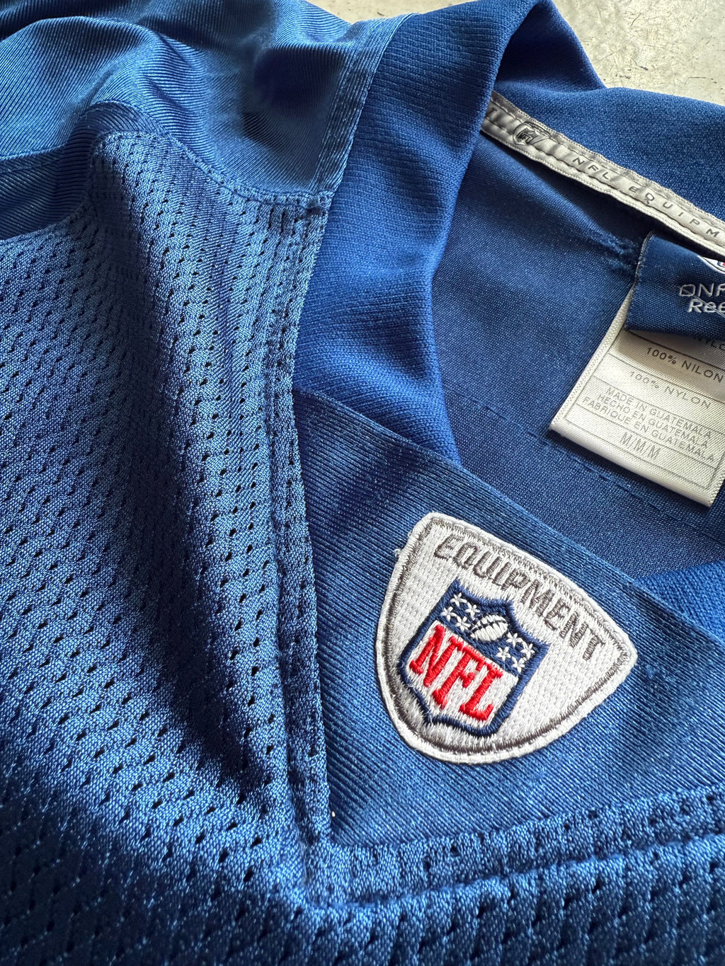 Reebok | Peyton Manning | Blå | M - Re:Junk Vintage