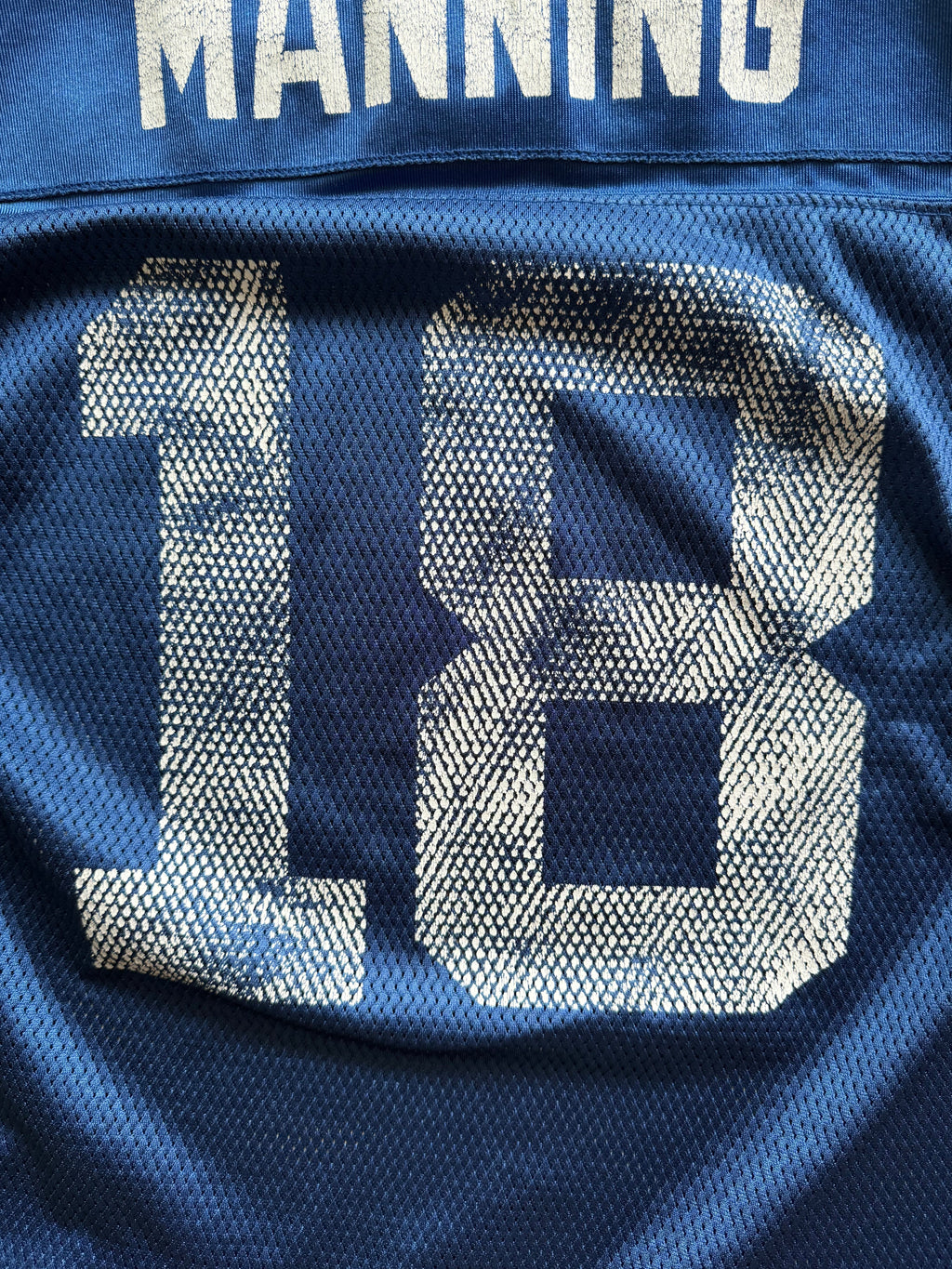Reebok | Peyton Manning | Blå | M - Re:Junk Vintage