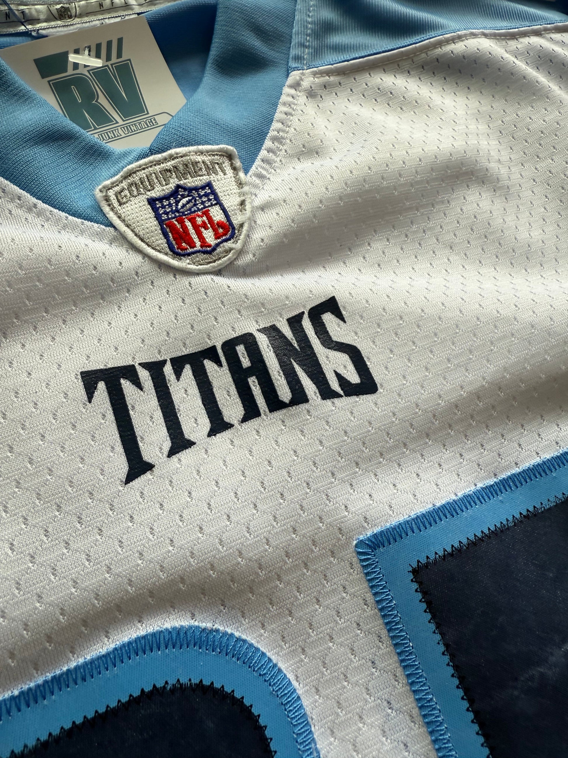Reebok | Tennessee Titans Haynesworth 92 NFL jersey | hvid/blå | M - Re:Junk Vintage