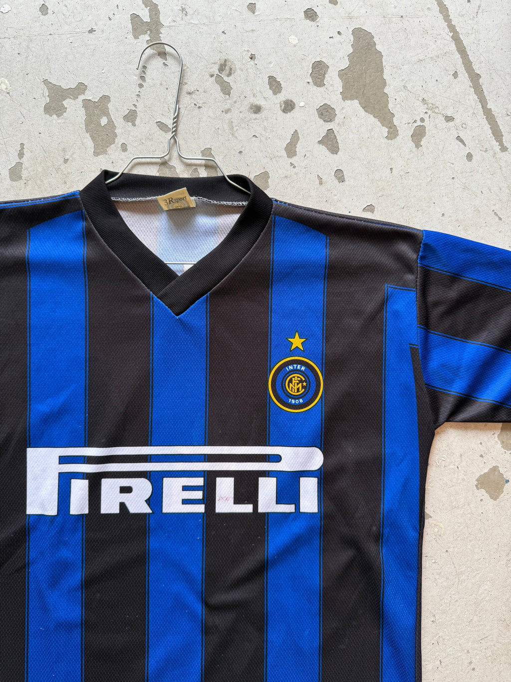 Replica Inter Milan Vintage Fodboldtrøje - 2004 - 2005 - Medium - Re:Junk Vintage