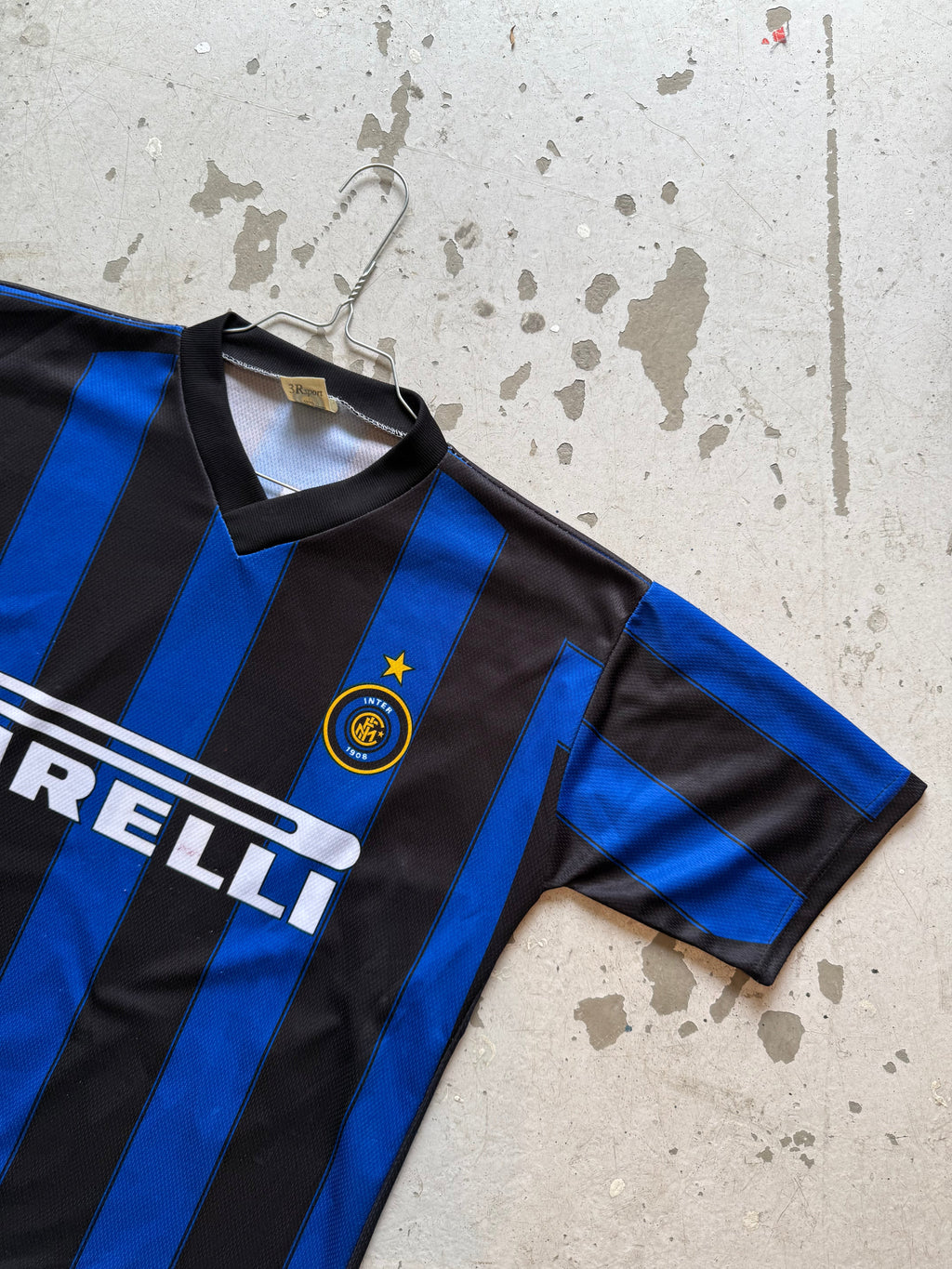 Replica Inter Milan Vintage Fodboldtrøje - 2004 - 2005 - Medium - Re:Junk Vintage