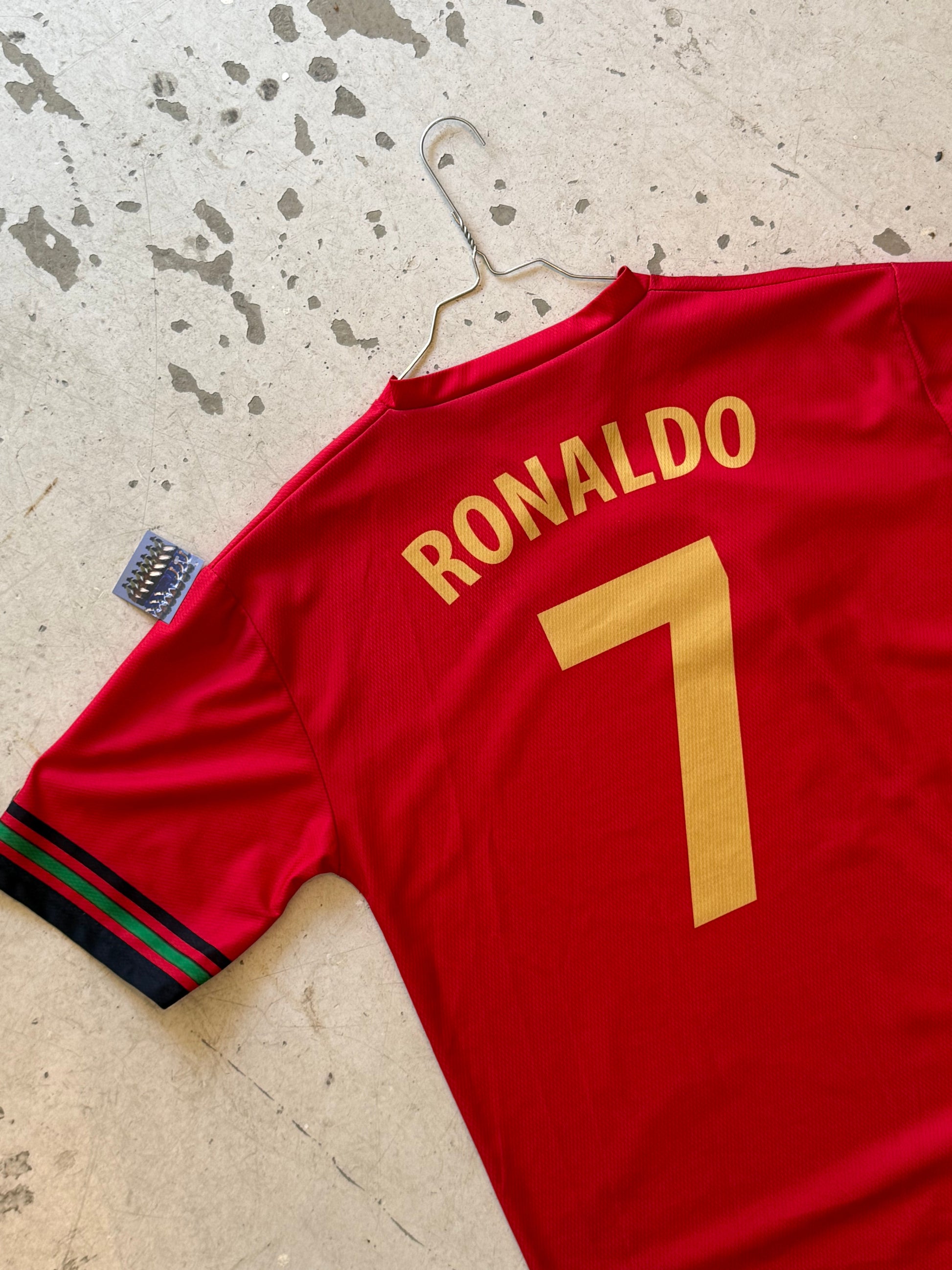 Replica Portugal Vintage Fodboldtrøje - XL - Re:Junk Vintage