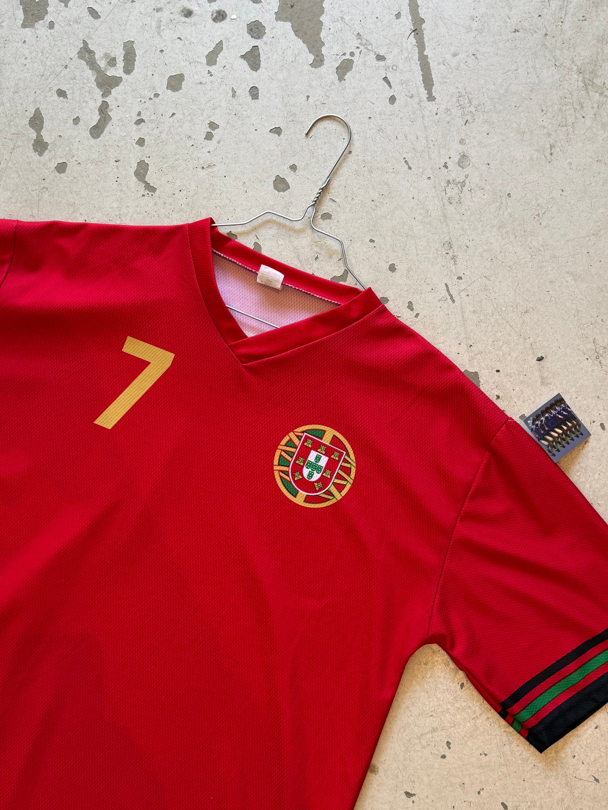 Replica Portugal Vintage Fodboldtrøje - XL - Re:Junk Vintage