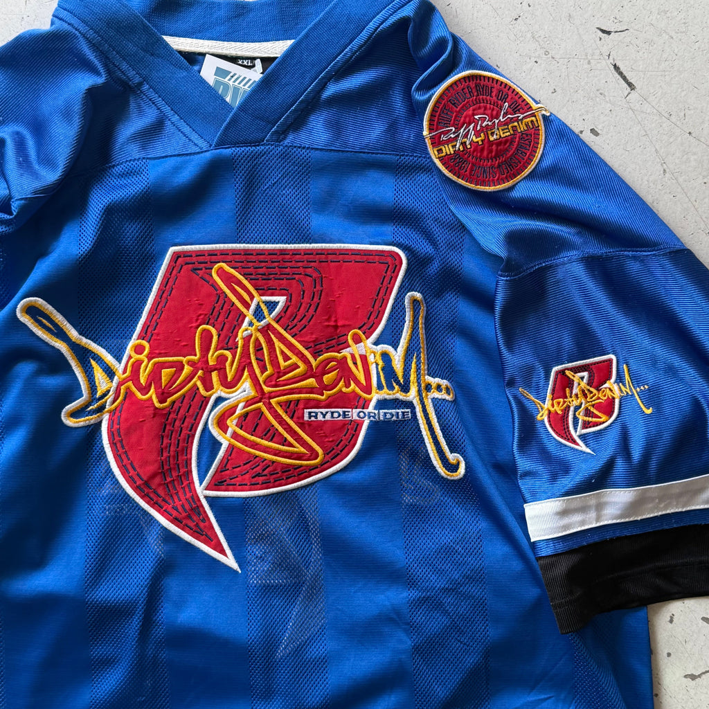 Ruff Ryder | jersey | blå | XXL - Re:Junk Vintage