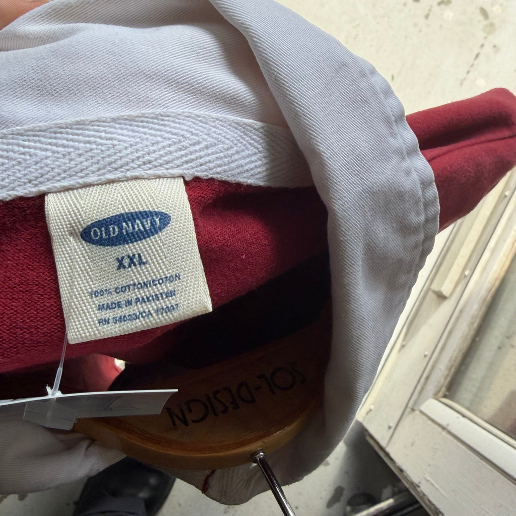 Rugby polo | OldNavy | rød| XXL - Re:Junk Vintage