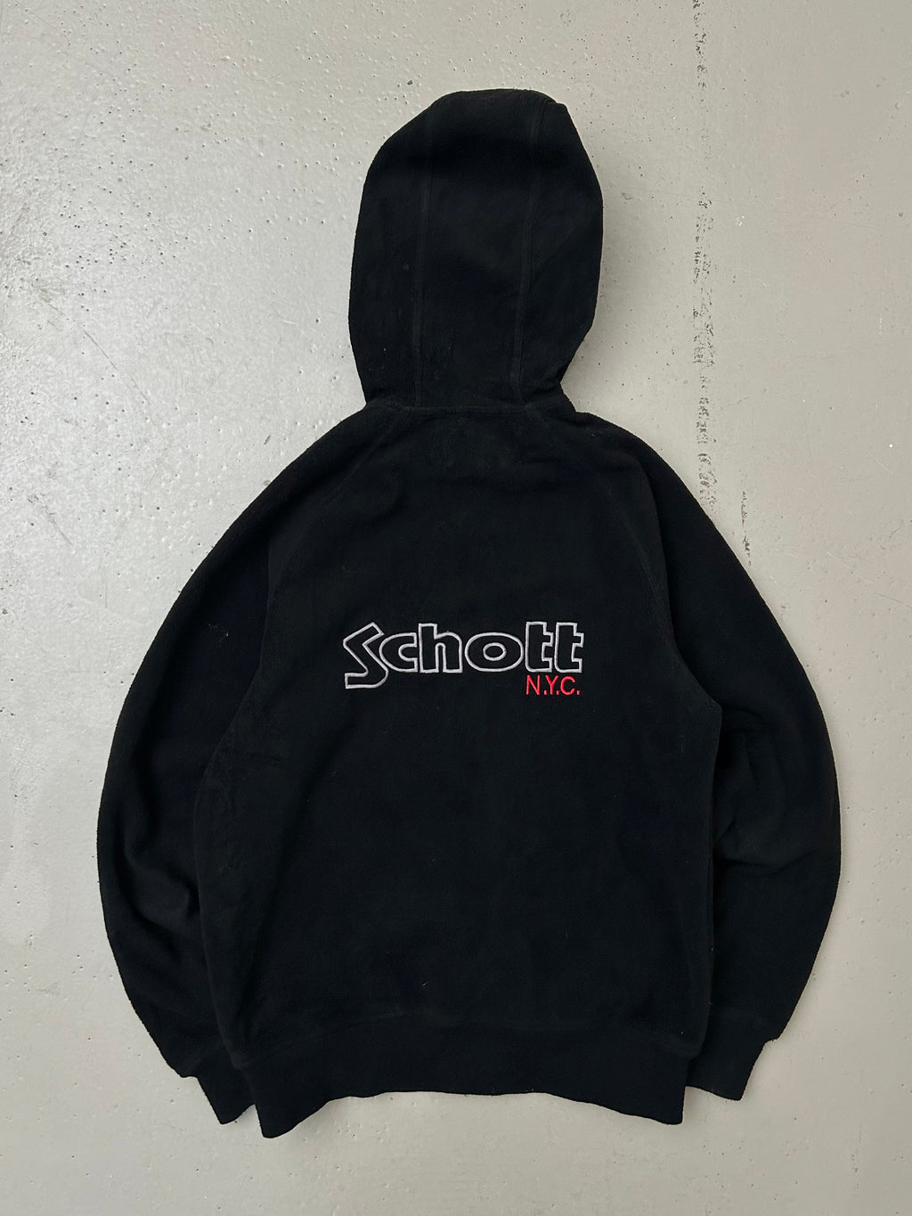 Schott Hoodie Vintage Fleece - Medium - Re:Junk Vintage